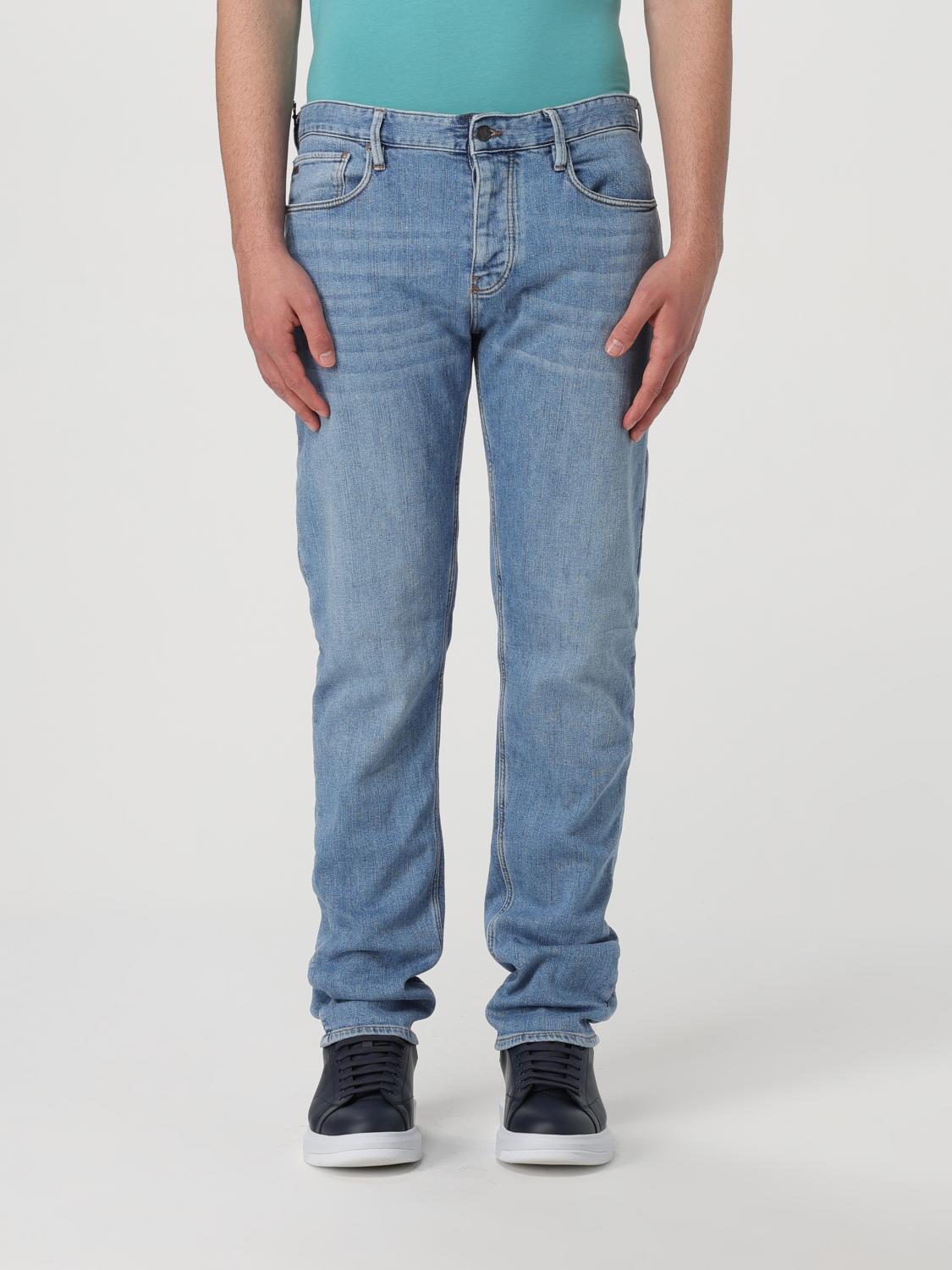 Emporio Armani Jeans EMPORIO ARMANI Men colour Stone Washed