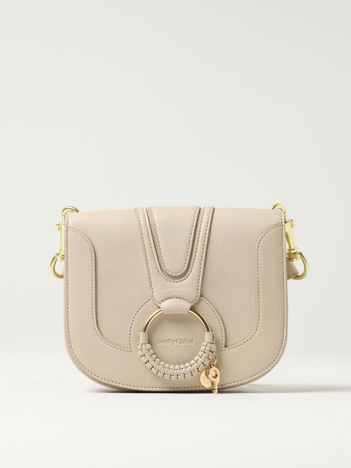 See By Chloé Crossbody Bags SEE BY CHLOÉ Woman colour Beige