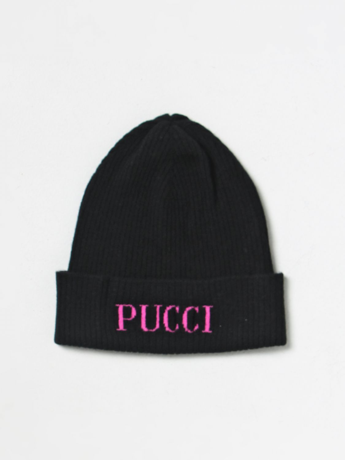 Emilio Pucci Junior Girls' Hats EMILIO PUCCI JUNIOR Kids colour Black