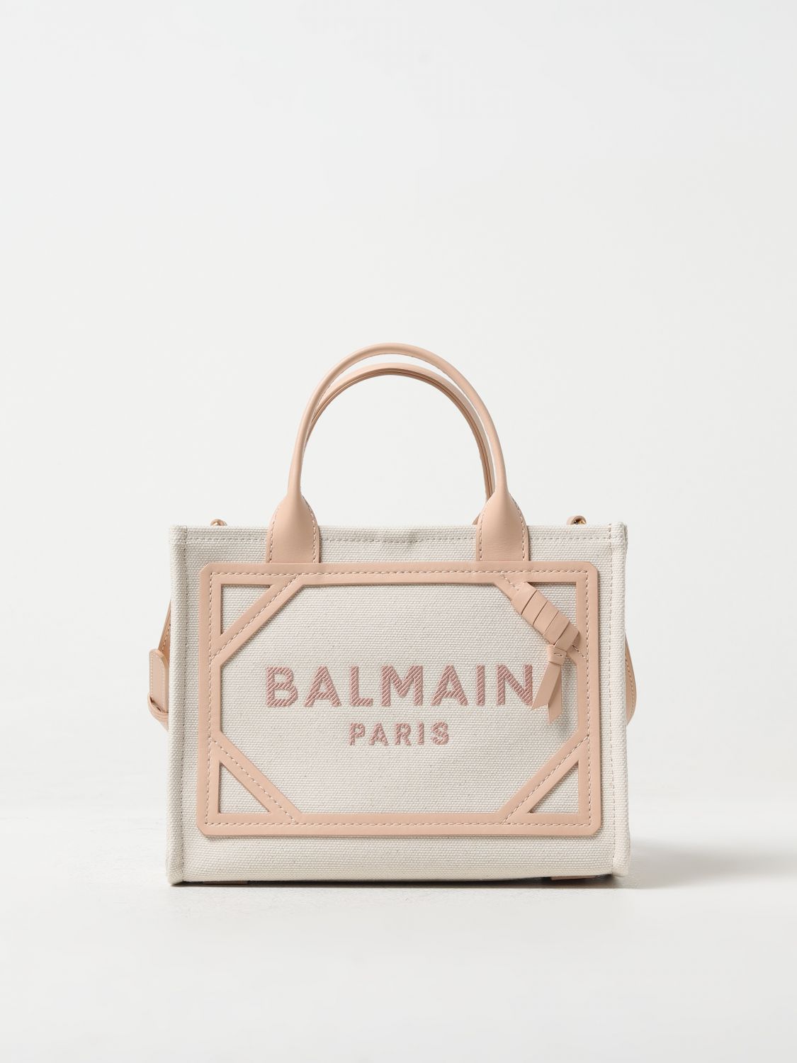 Balmain Tote Bags BALMAIN Woman colour Cream