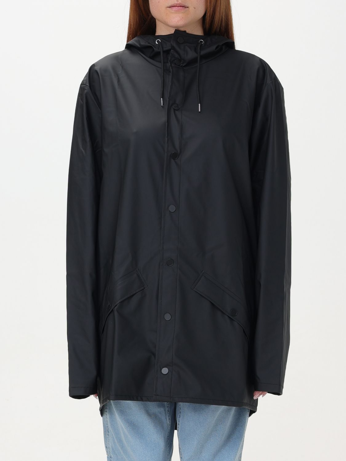 Rains Jacket RAINS Woman colour Black