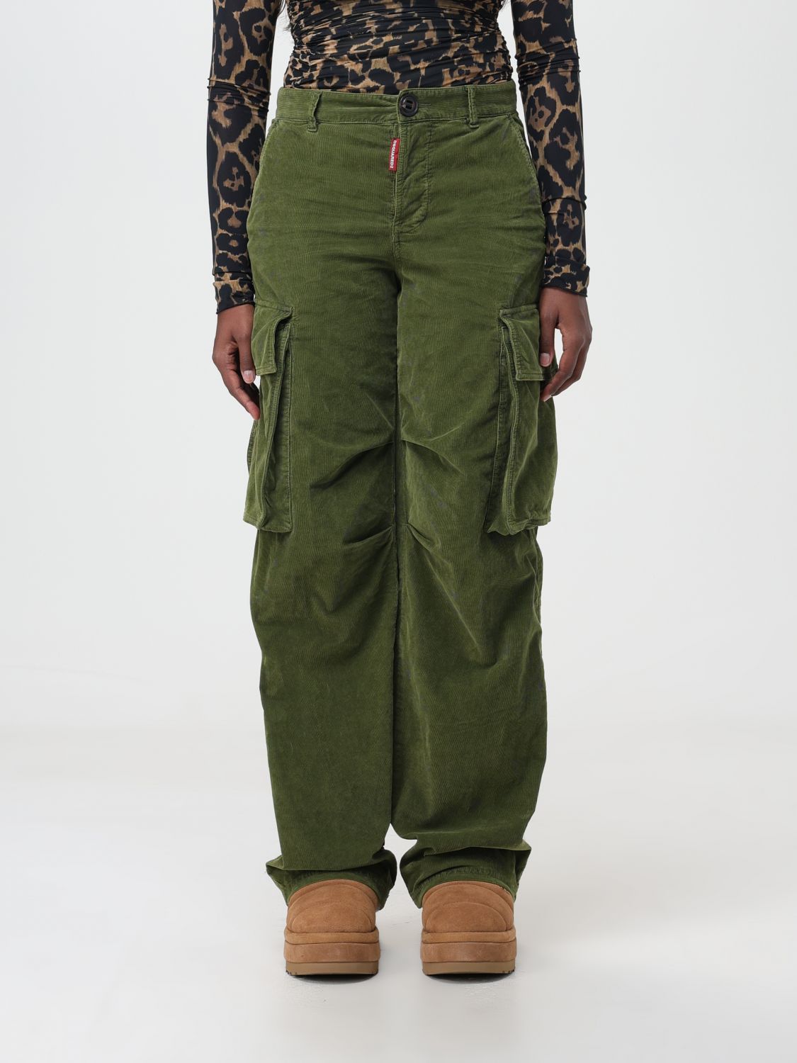 Dsquared2 Trousers DSQUARED2 Woman colour Green