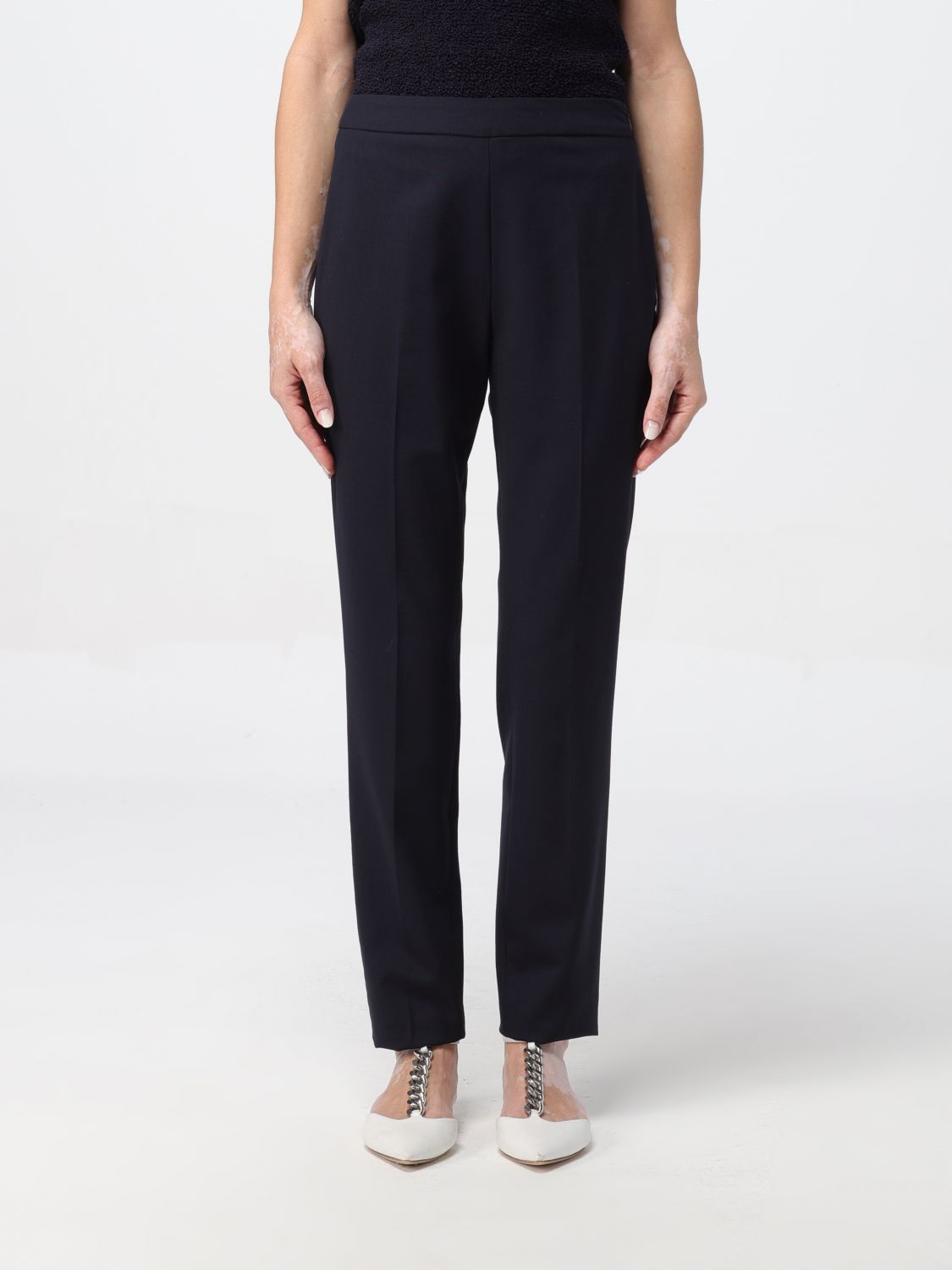 Fabiana Filippi Trousers FABIANA FILIPPI Woman colour Blue