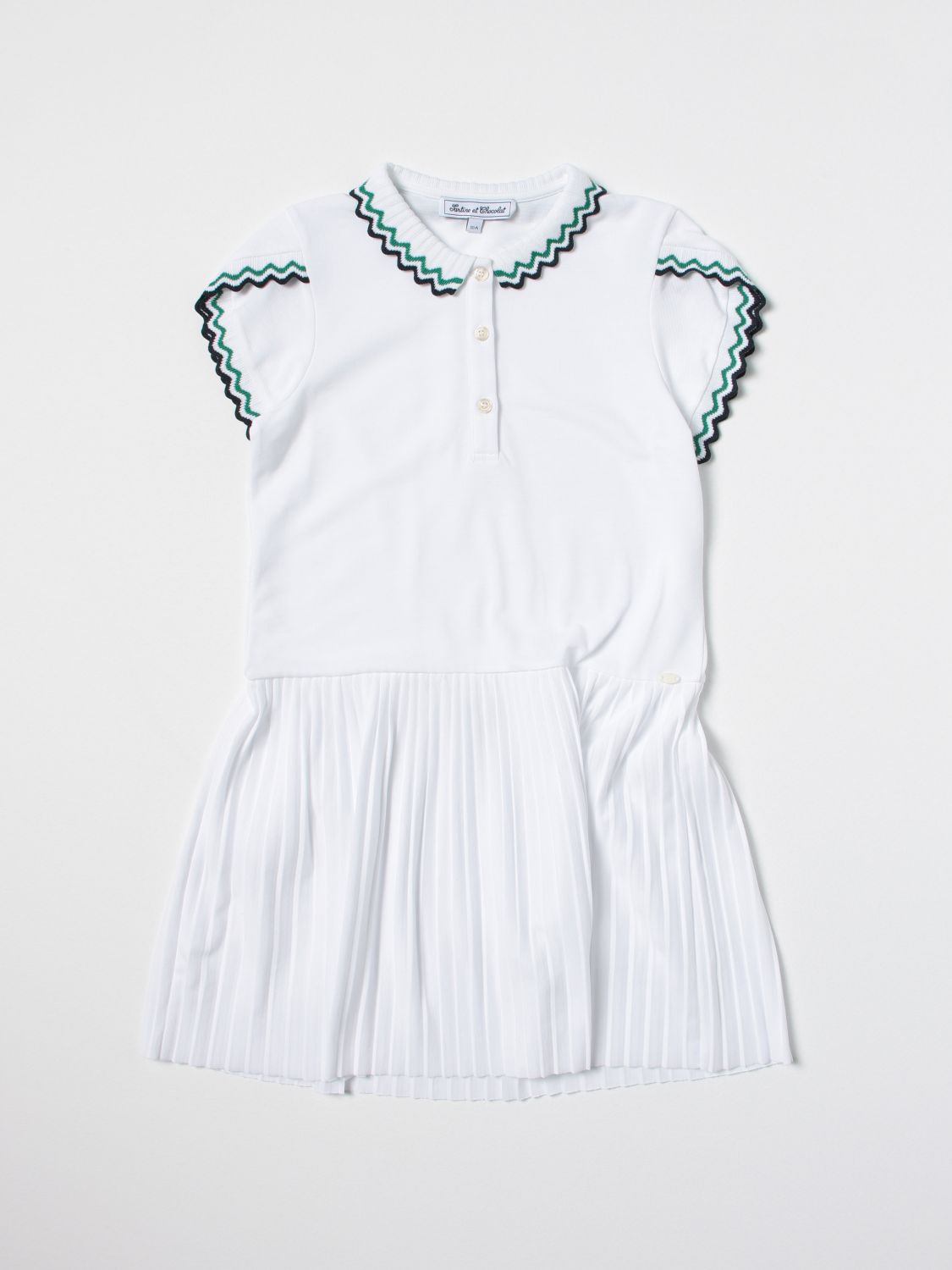 Tartine Et Chocolat Dress TARTINE ET CHOCOLAT Kids colour White