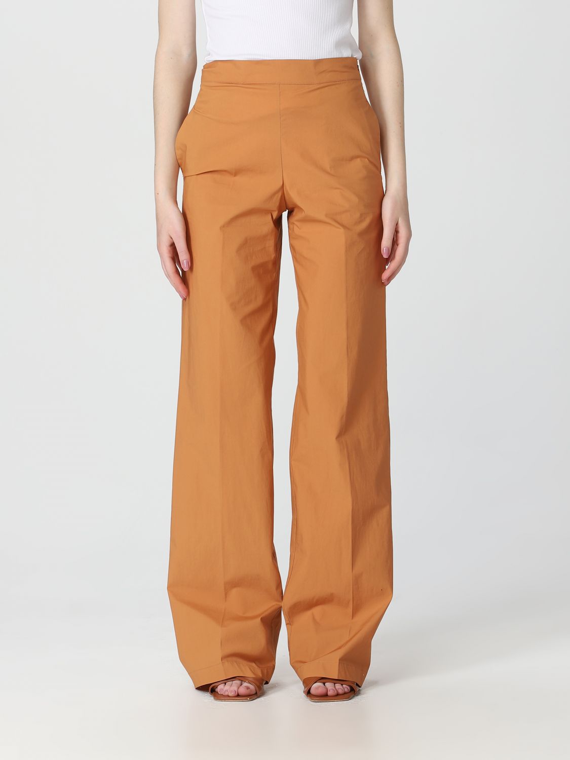 Twinset Trousers TWINSET Woman colour Hazel