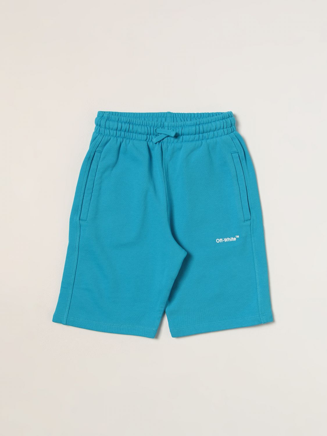 OFF-WHITE Shorts OFF-WHITE Kids colour Blue