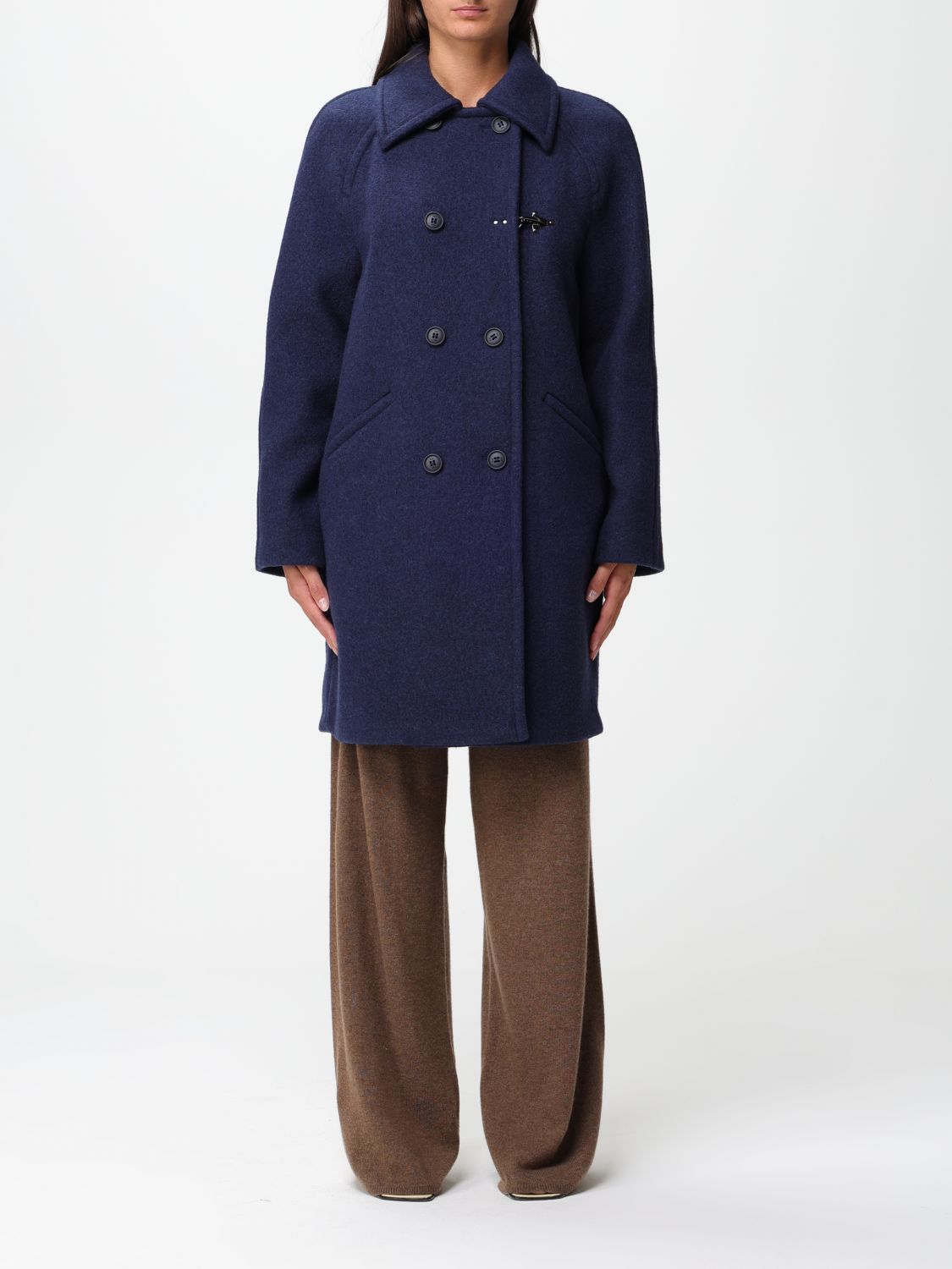 Fay Coat FAY Woman colour Navy