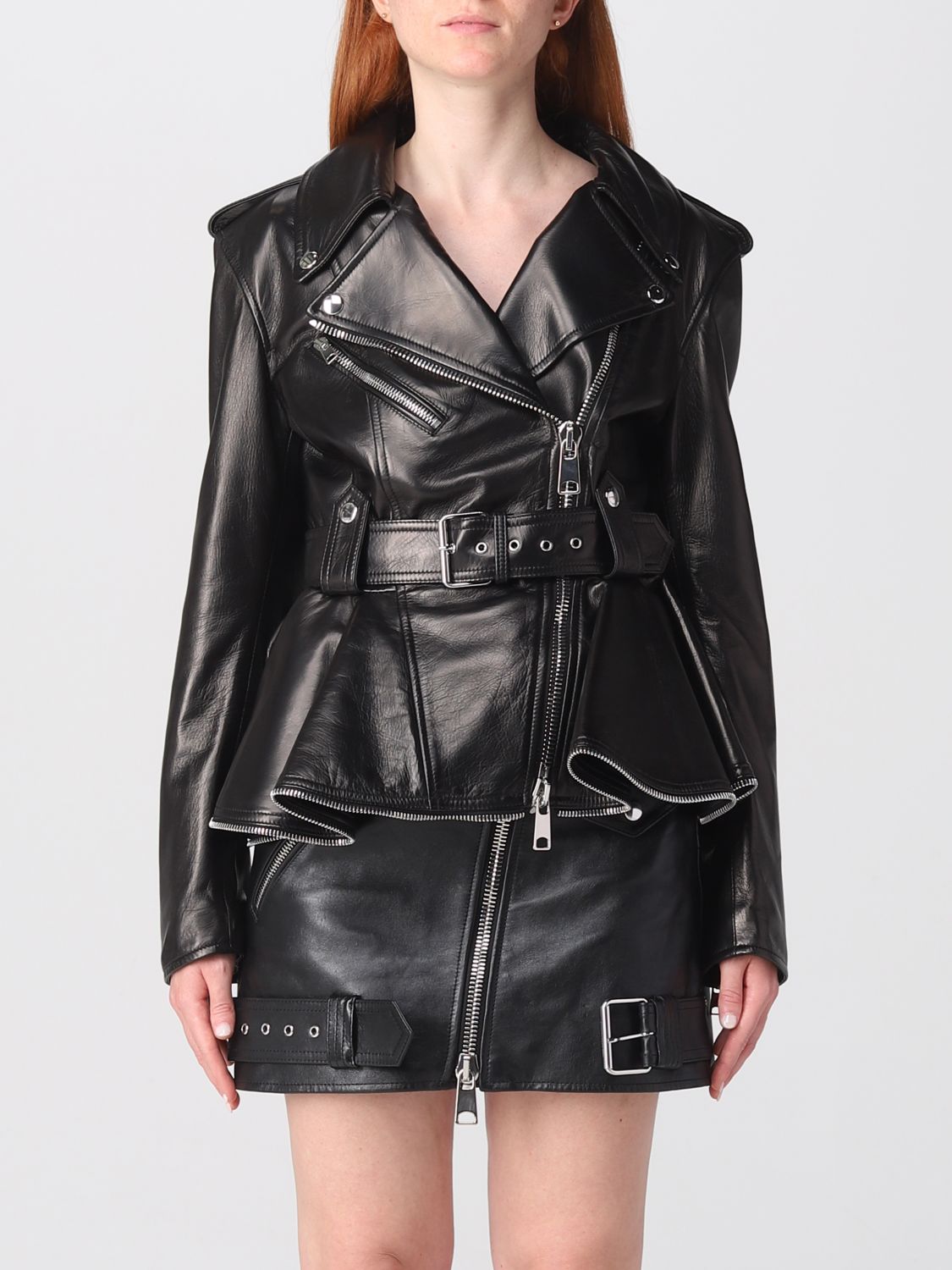 Alexander McQueen Jacket ALEXANDER MCQUEEN Woman colour Black