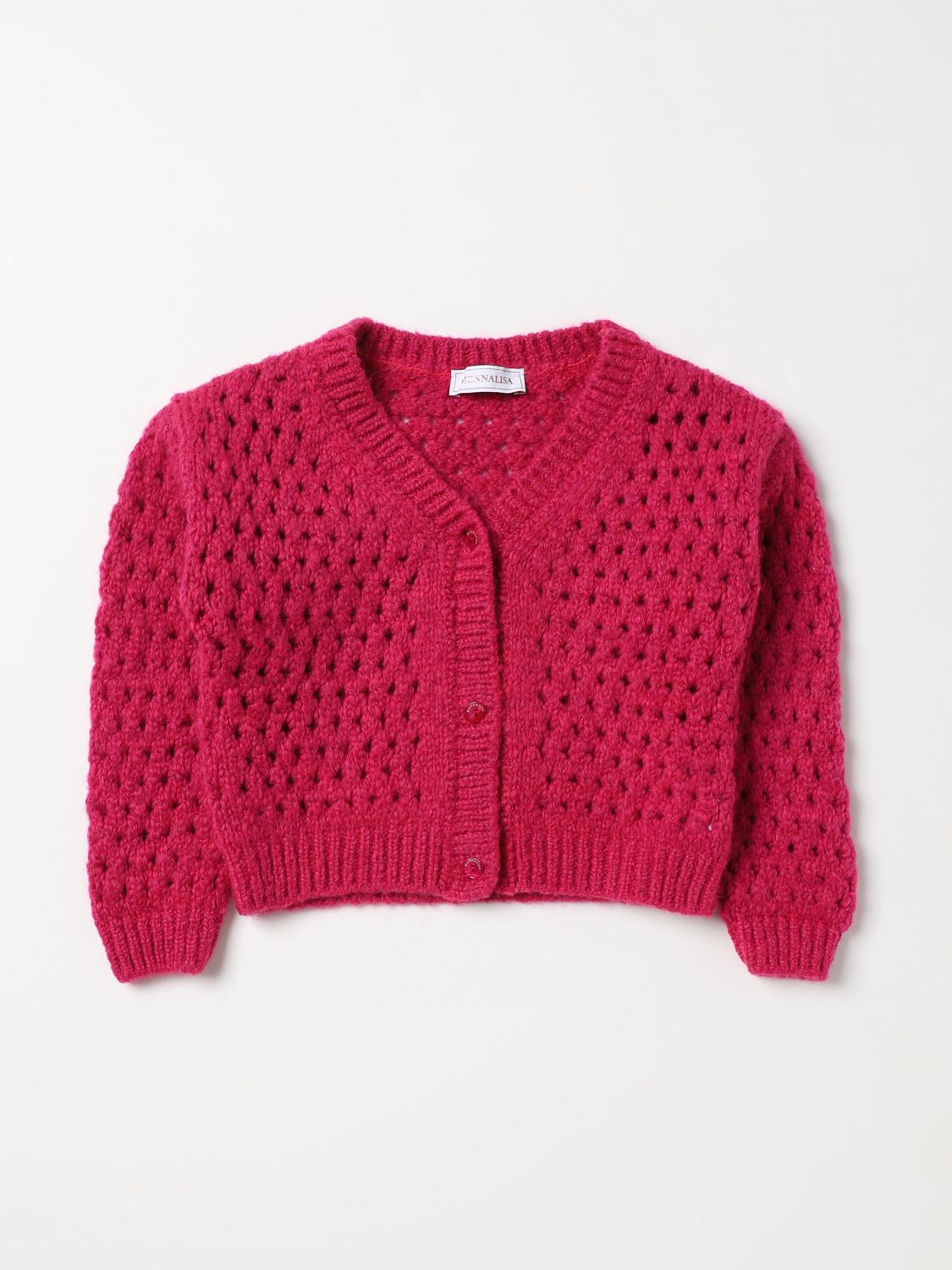 Monnalisa Jumper MONNALISA Kids colour Fuchsia