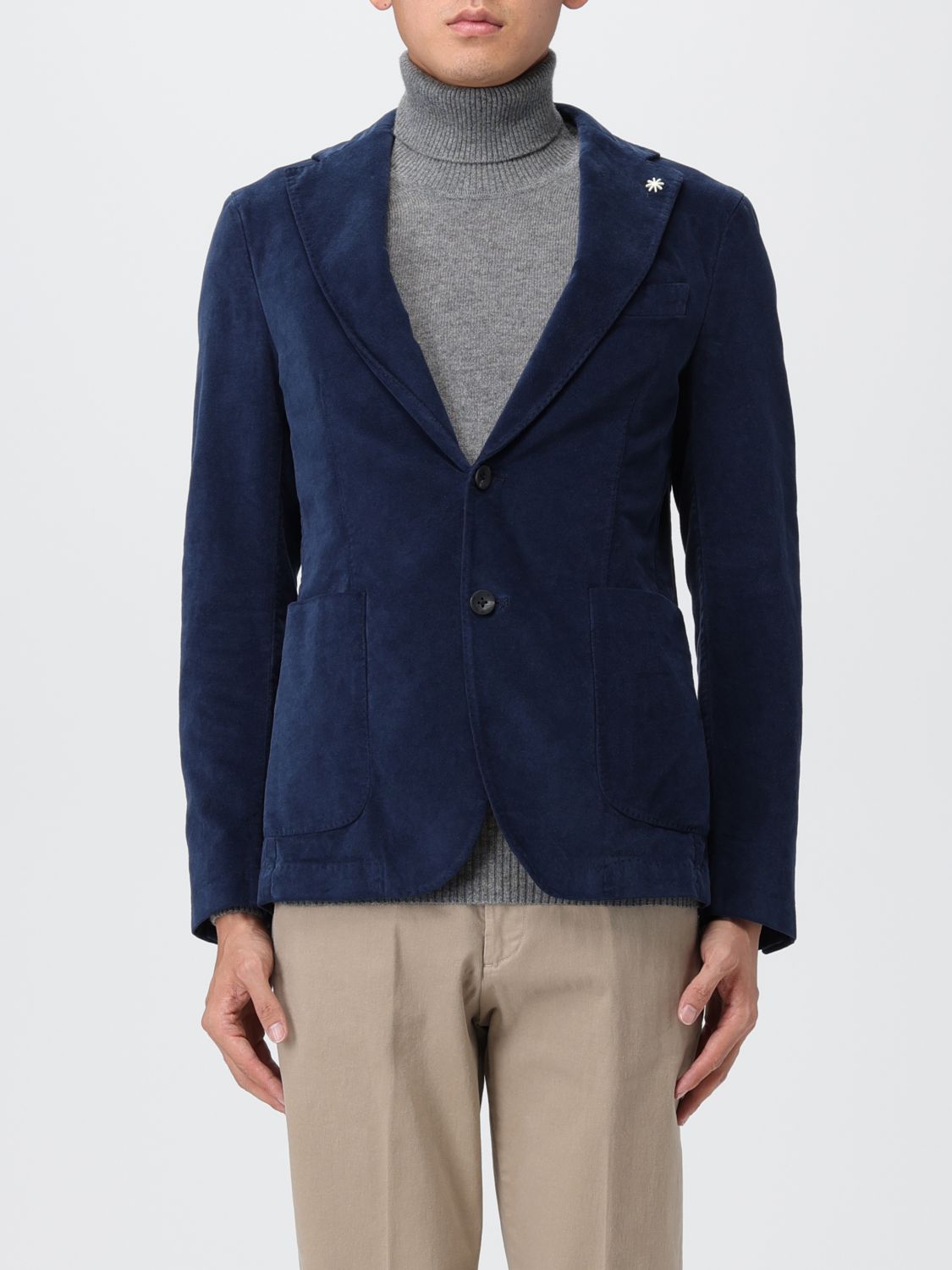 Manuel Ritz Blazer MANUEL RITZ Men colour Blue