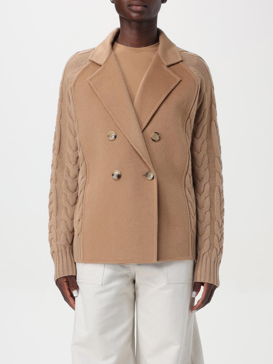 Max Mara Jacket MAX MARA Woman color Camel