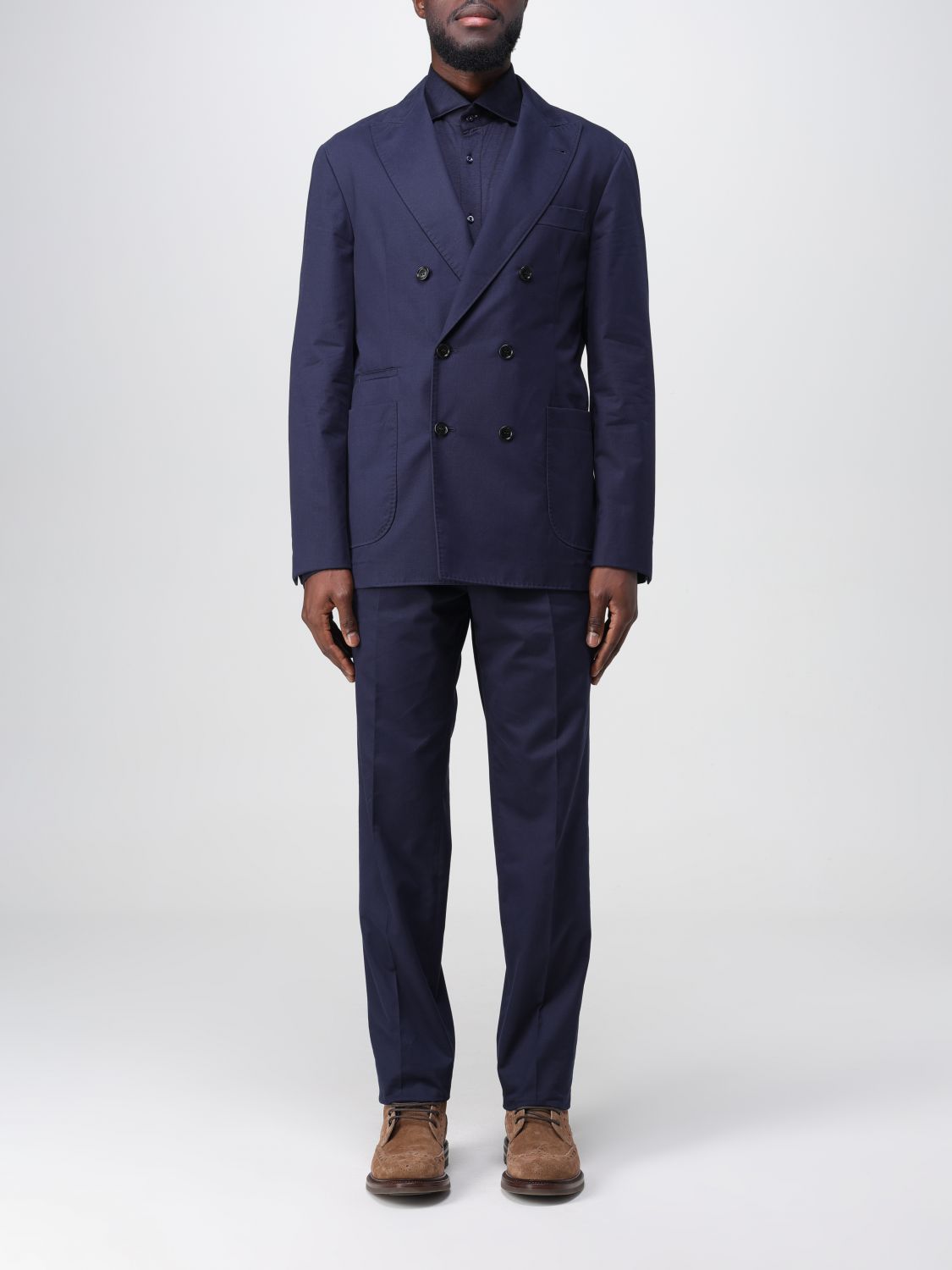 Brunello Cucinelli Suit BRUNELLO CUCINELLI Men colour Navy