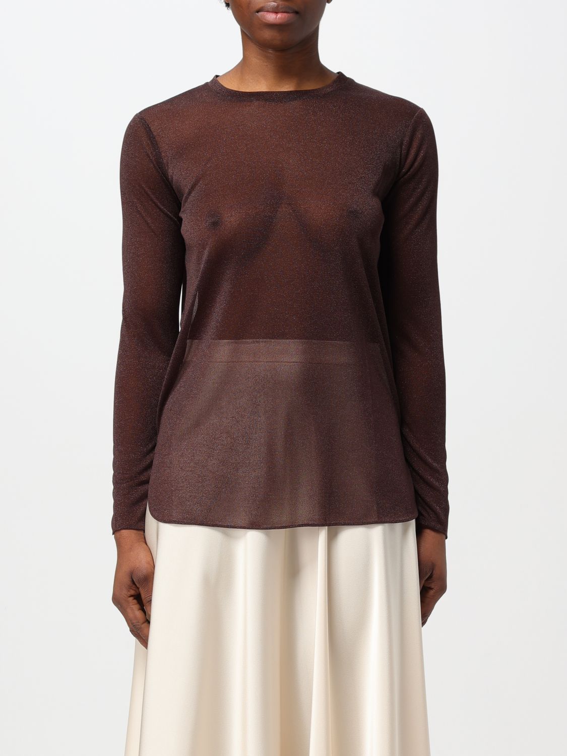 Max Mara Sweater MAX MARA Woman color Brown