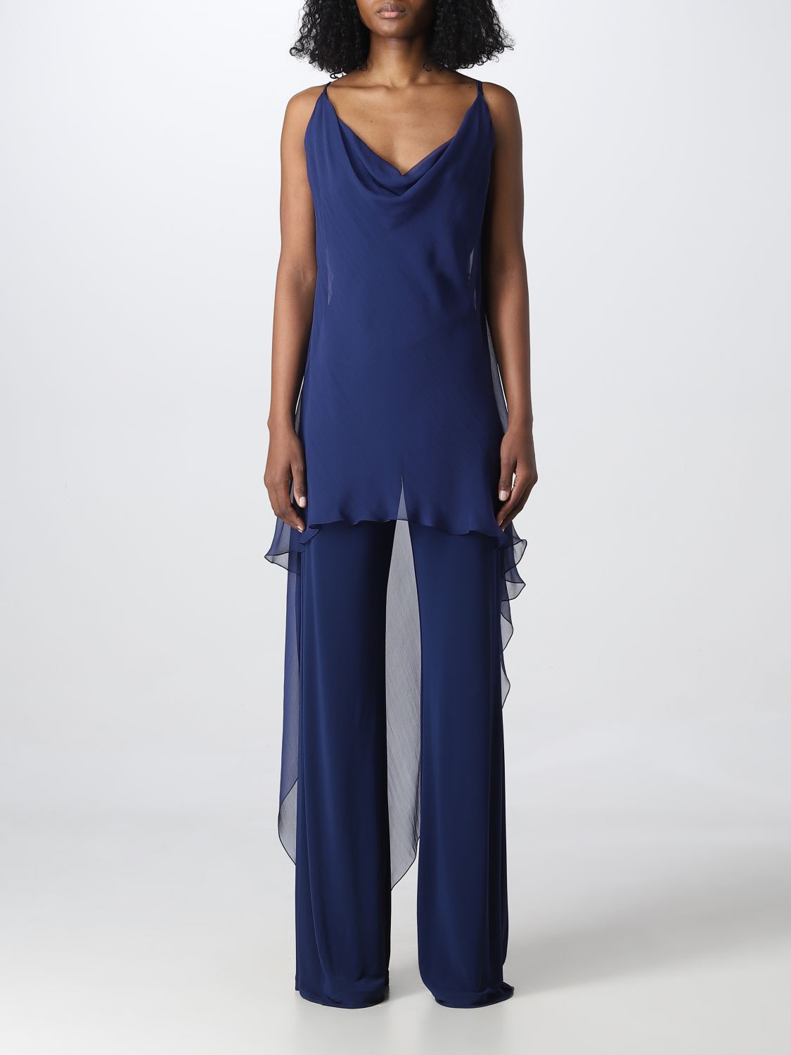 Alberta Ferretti Jumpsuits ALBERTA FERRETTI Woman colour Blue