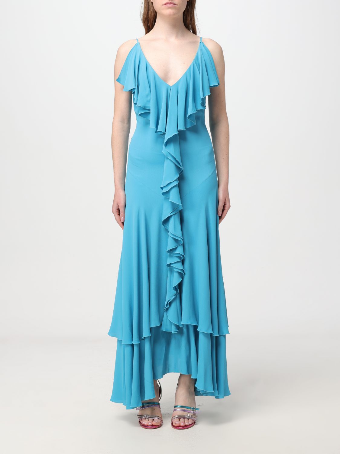 Grifoni Dress GRIFONI Woman color Turquoise
