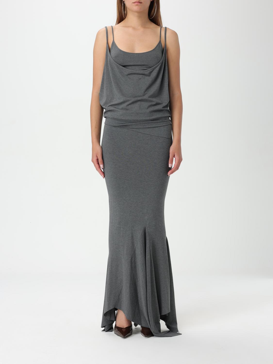 The Attico Dress THE ATTICO Woman color Grey