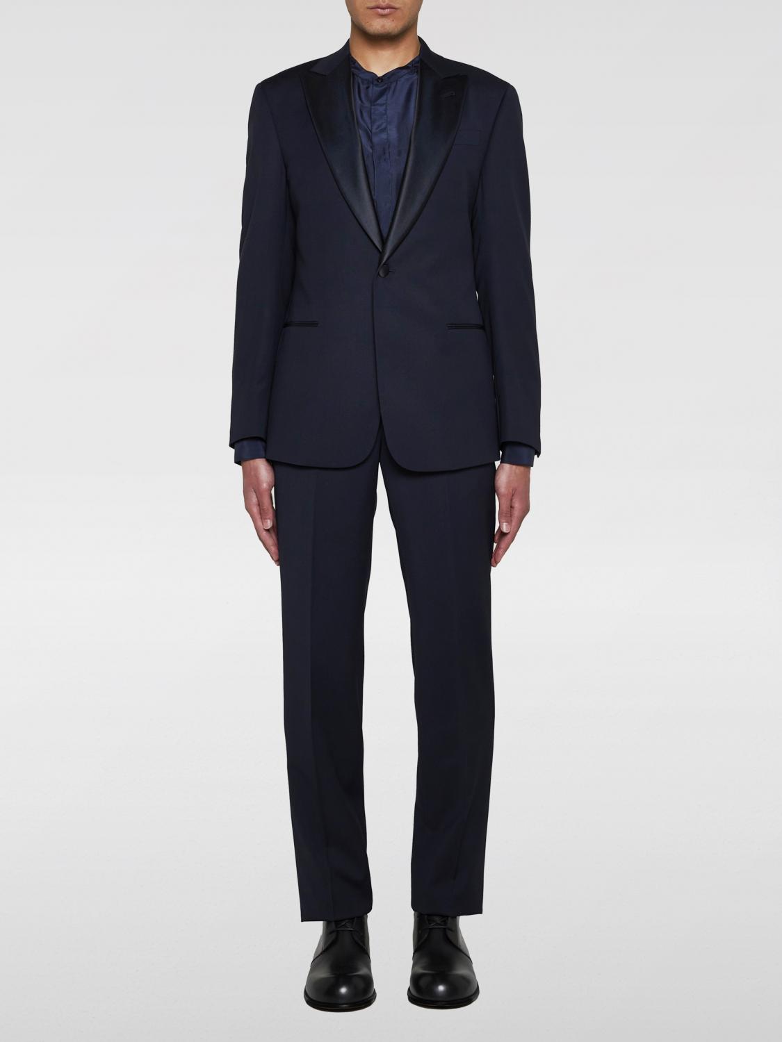 Giorgio Armani Suit GIORGIO ARMANI Men color Blue