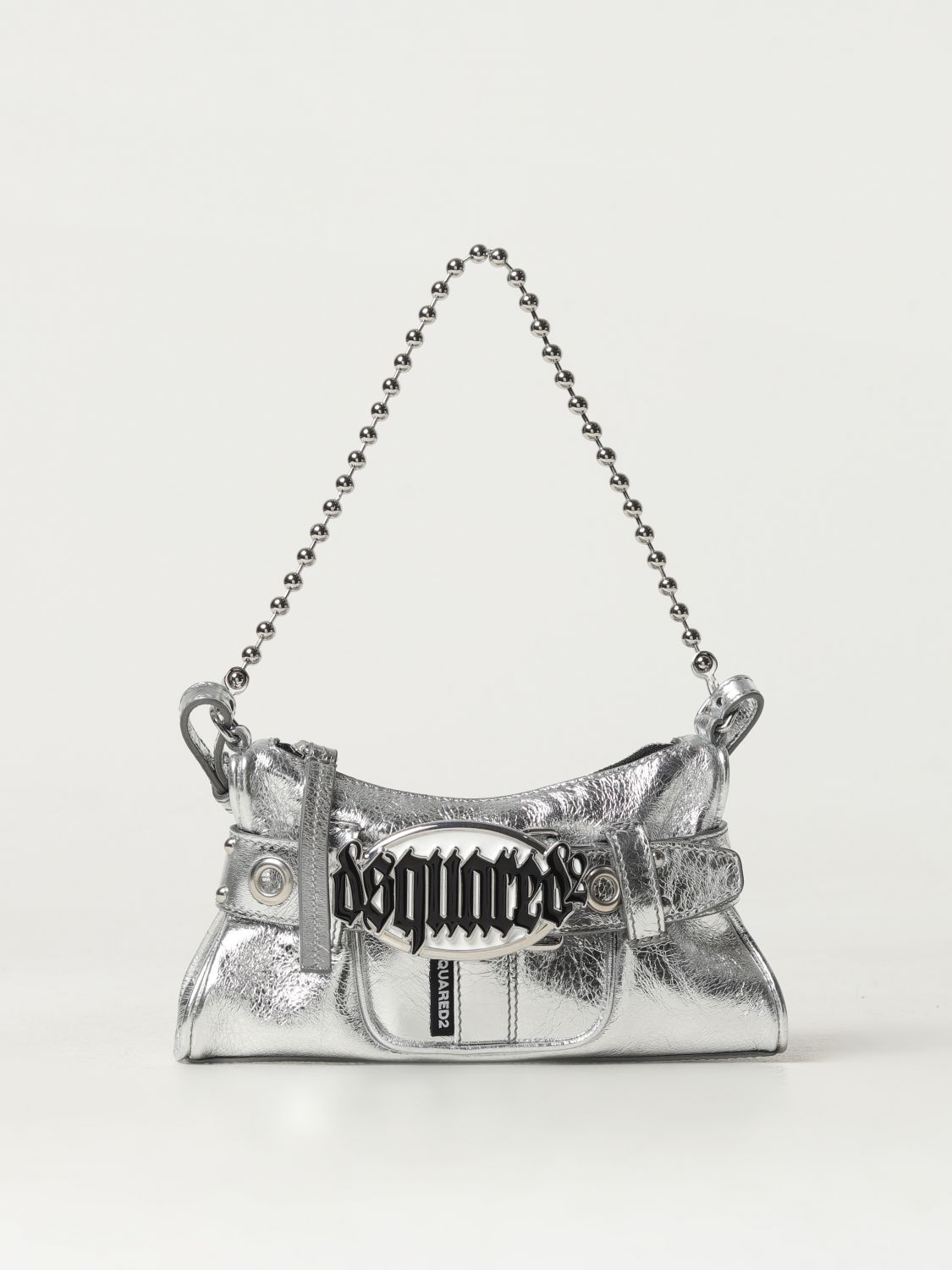 Dsquared2 Shoulder Bag DSQUARED2 Woman colour Silver