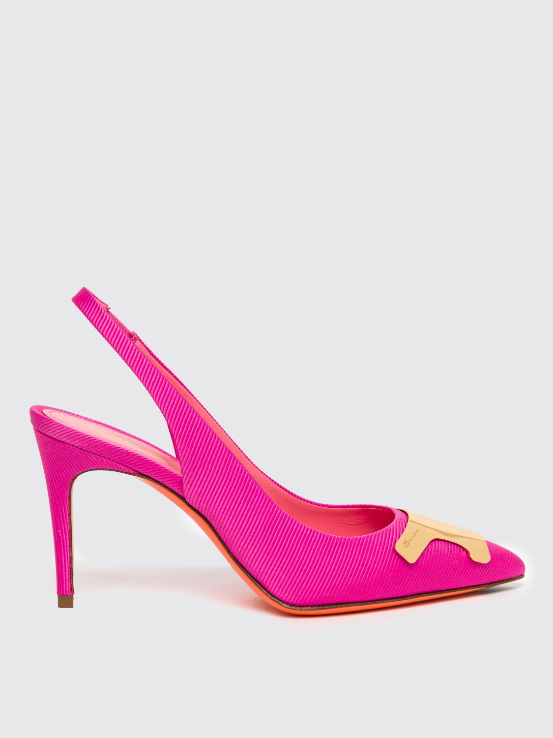 Santoni High Heel Shoes SANTONI Woman colour Violet