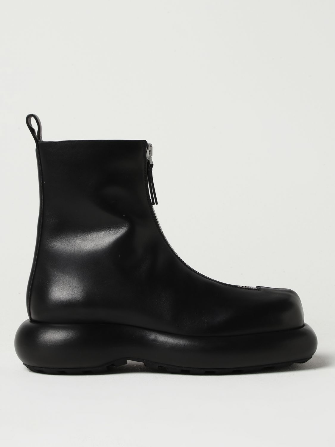 Jil Sander Flat Ankle Boots JIL SANDER Woman colour Black