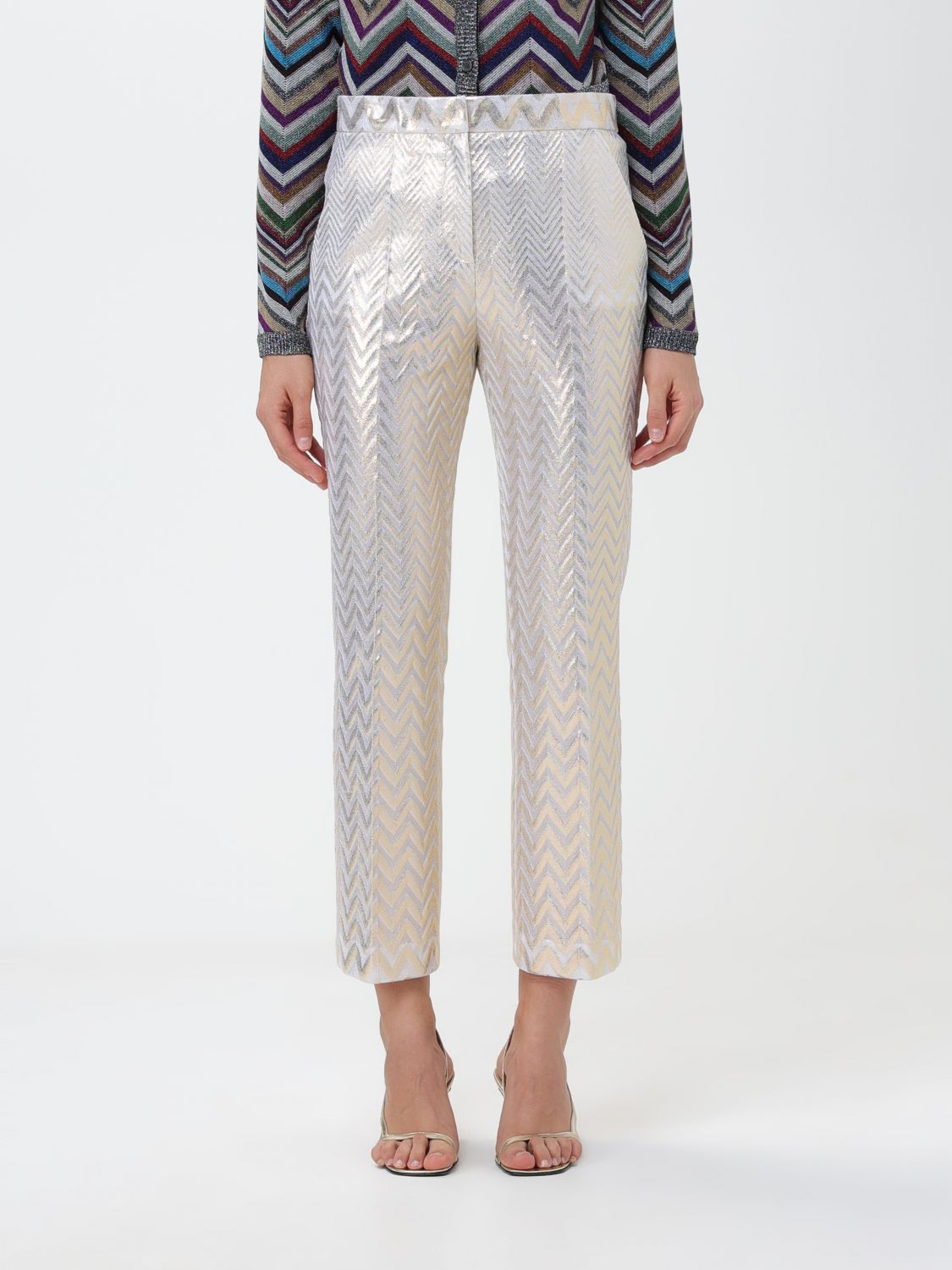 Missoni Trousers MISSONI Woman colour Gold