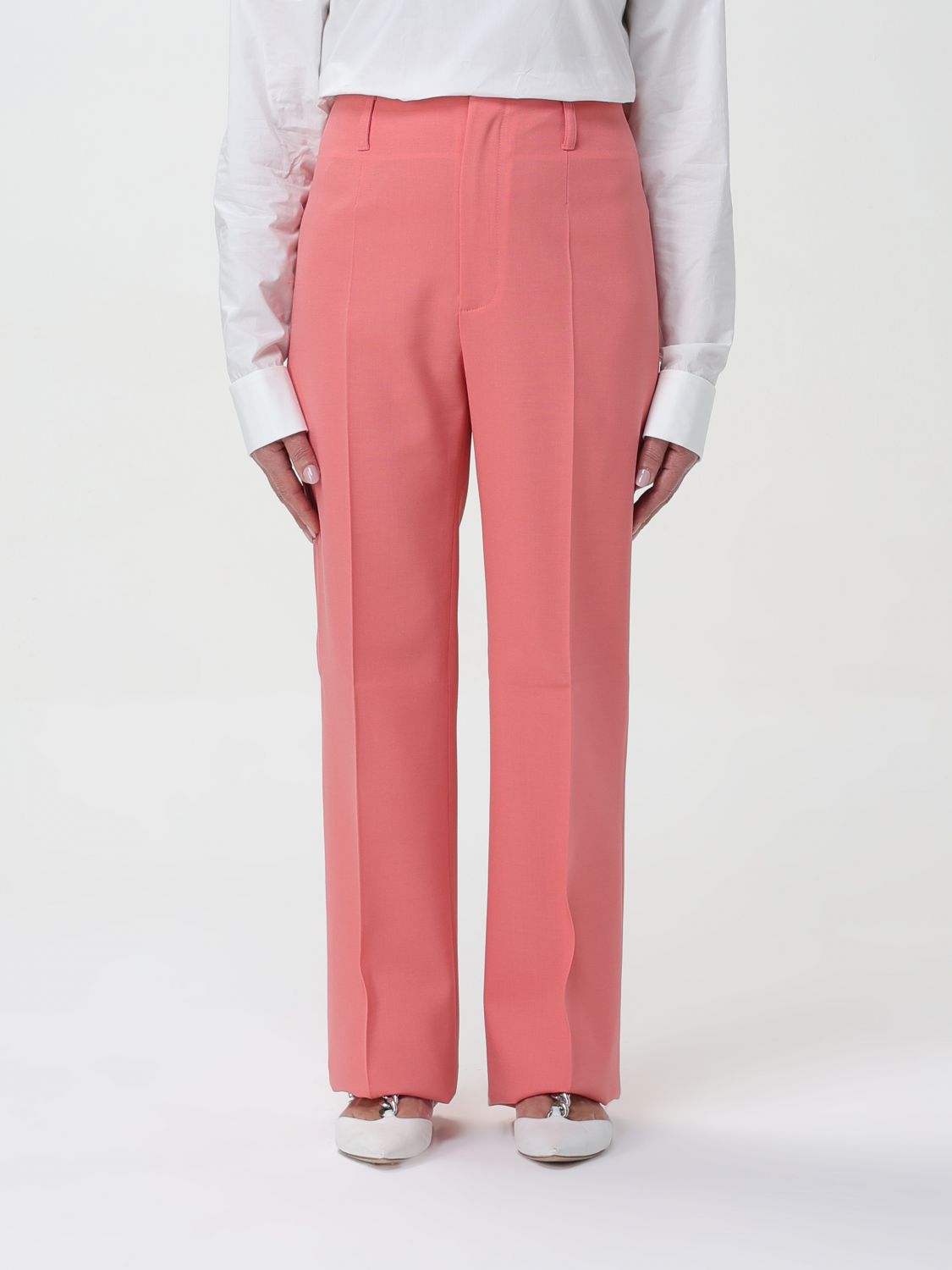 Philosophy Di Lorenzo Serafini Trousers PHILOSOPHY DI LORENZO SERAFINI Woman colour Fuchsia