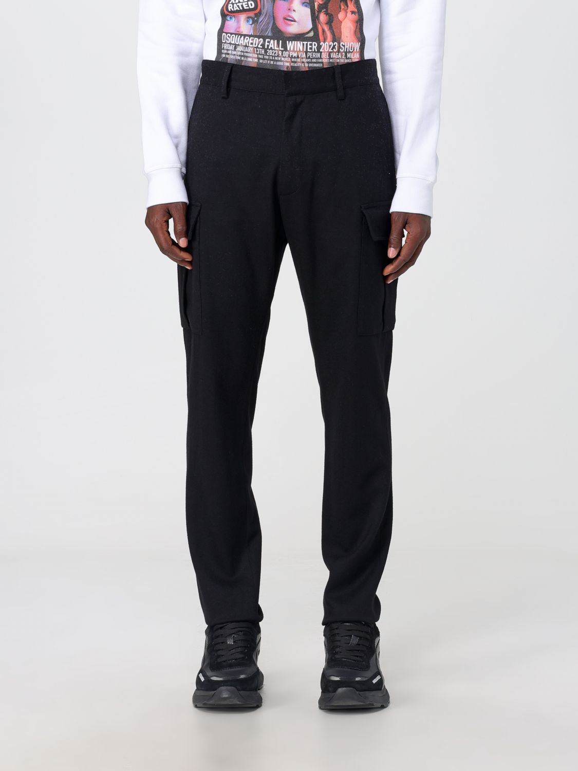 Dsquared2 Trousers DSQUARED2 Men colour Black