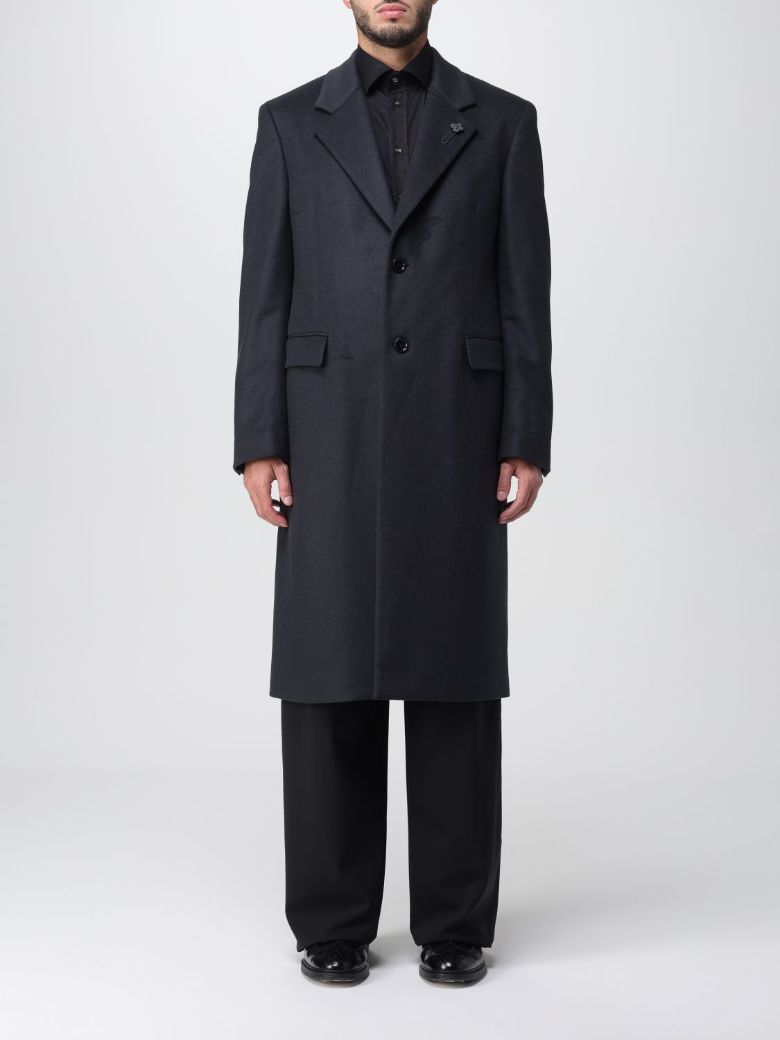 Lardini Coat LARDINI Men colour Blue