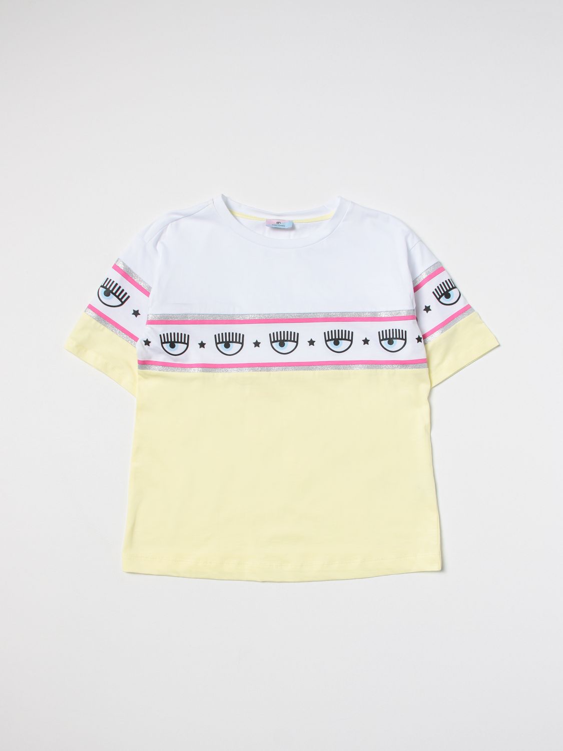 CHIARA FERRAGNI T-Shirt CHIARA FERRAGNI Kids colour Yellow