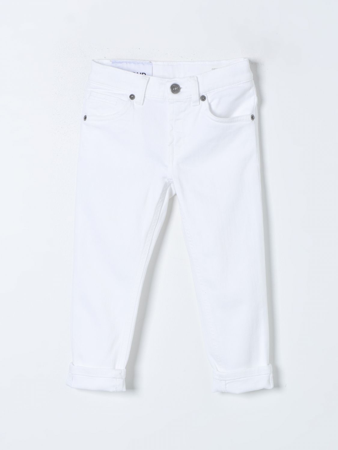 Dondup Trousers DONDUP Kids colour White