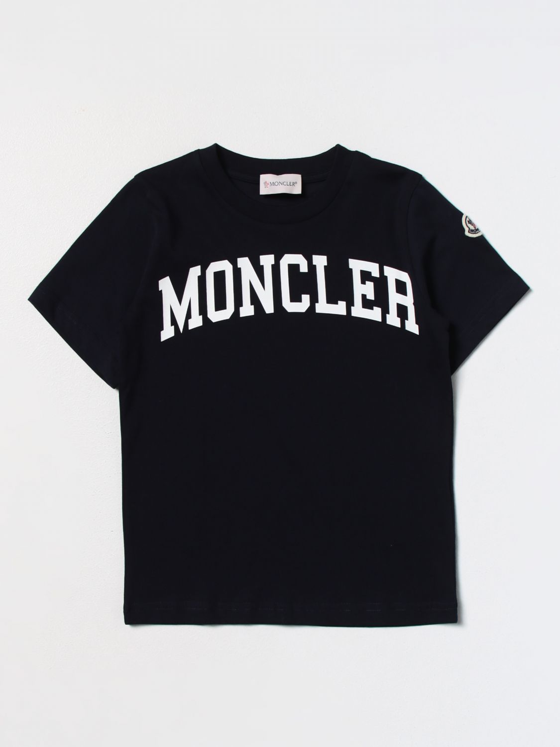 Moncler T-Shirt MONCLER Kids colour Blue