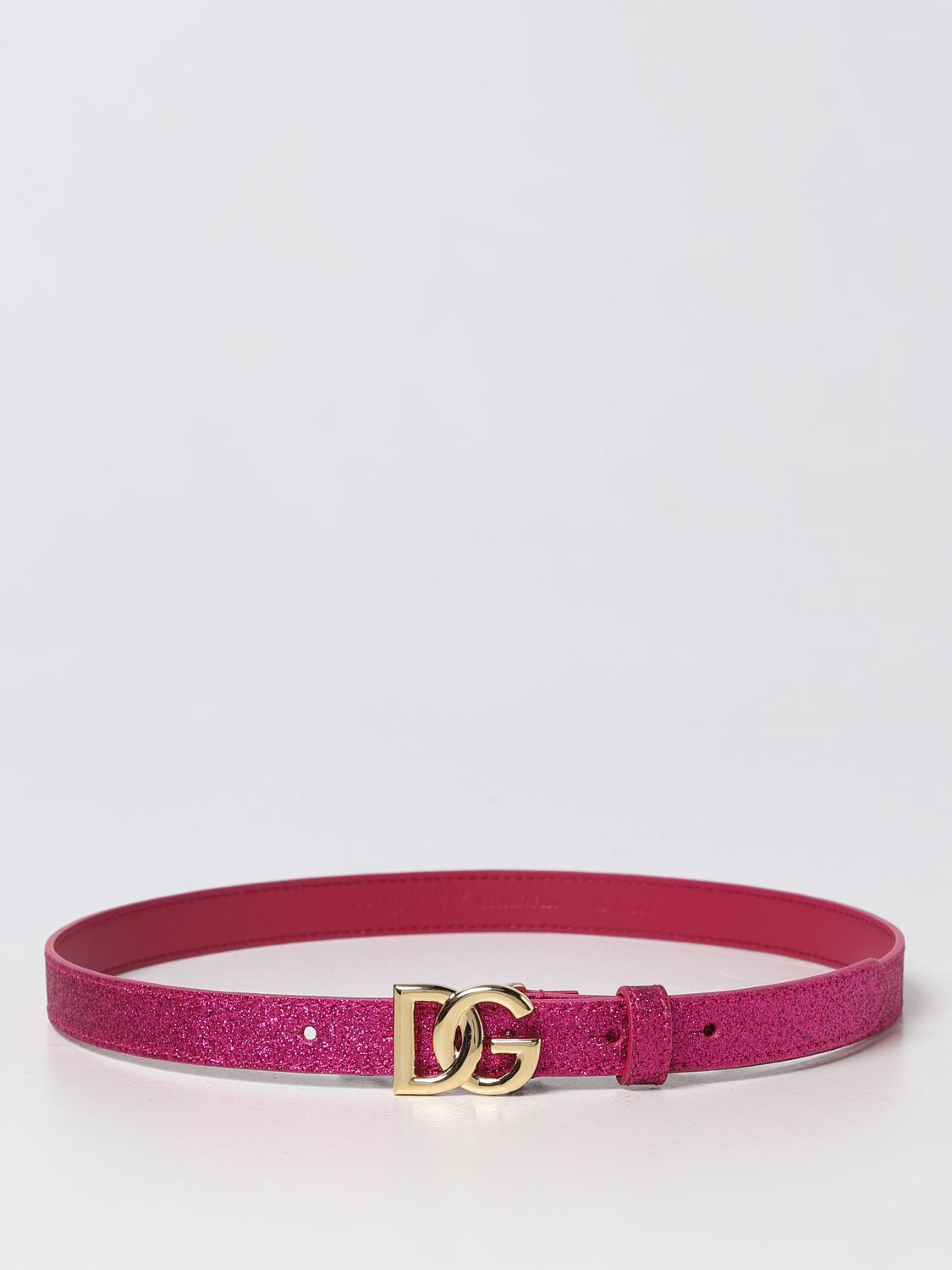 Dolce & Gabbana Belt DOLCE & GABBANA Kids colour Fuchsia