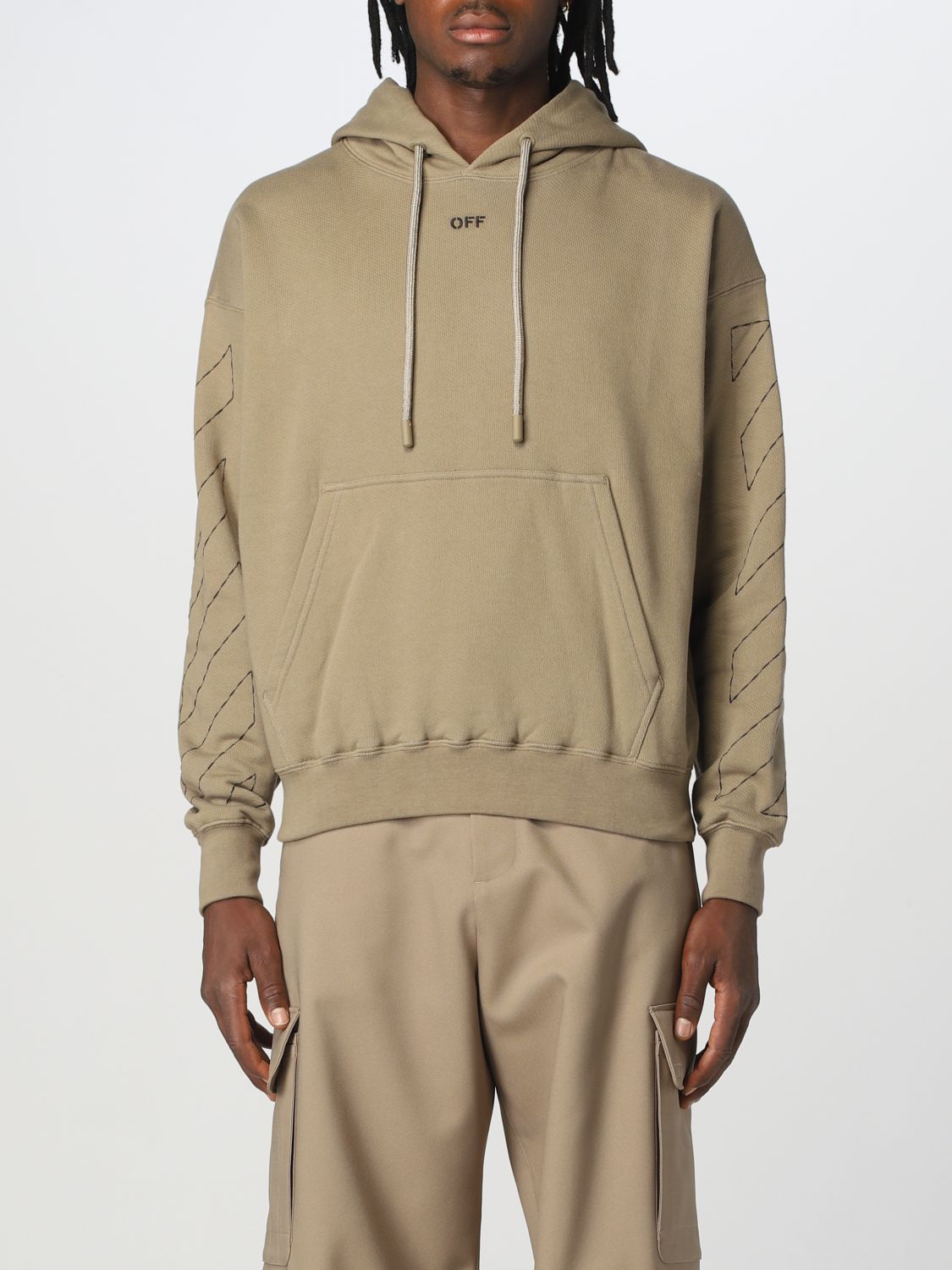 OFF-WHITE Sweatshirt OFF-WHITE Men colour Beige