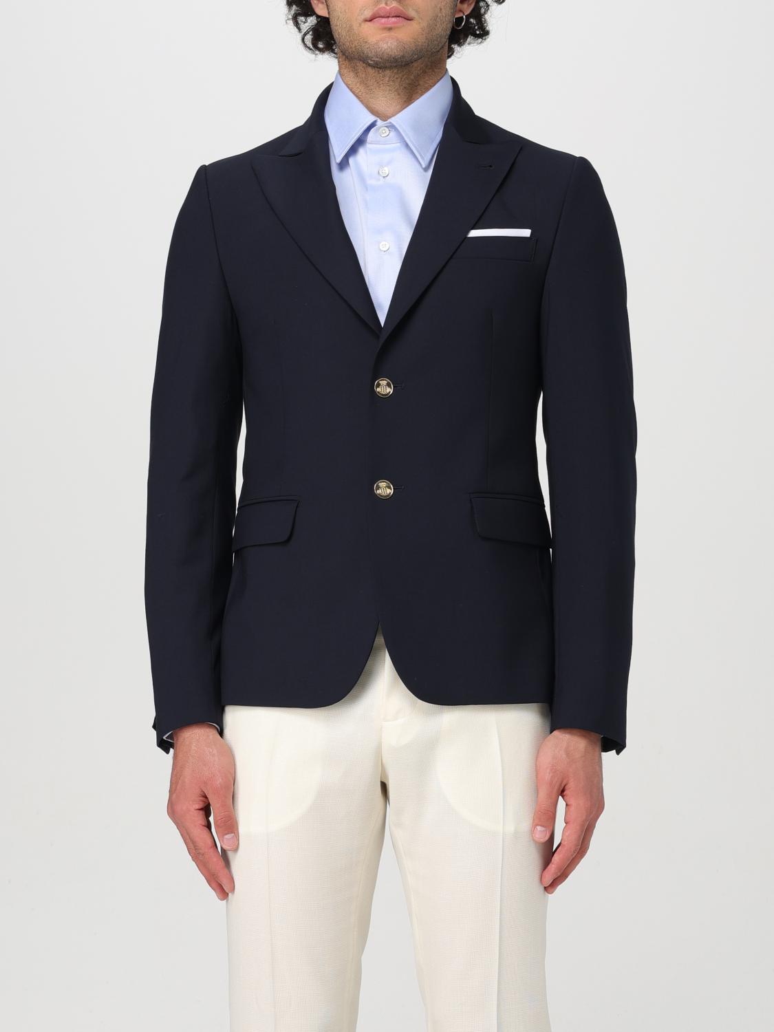 Daniele Alessandrini Jacket DANIELE ALESSANDRINI Men color Blue