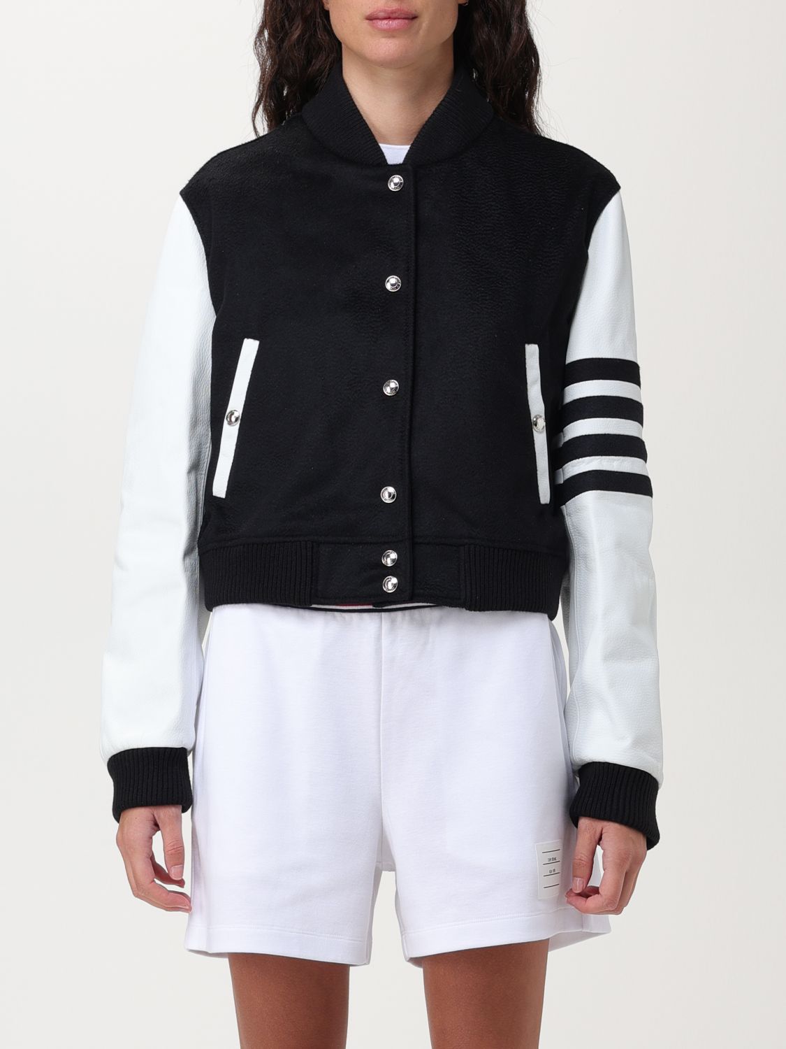 Thom Browne Jacket THOM BROWNE Woman colour Black