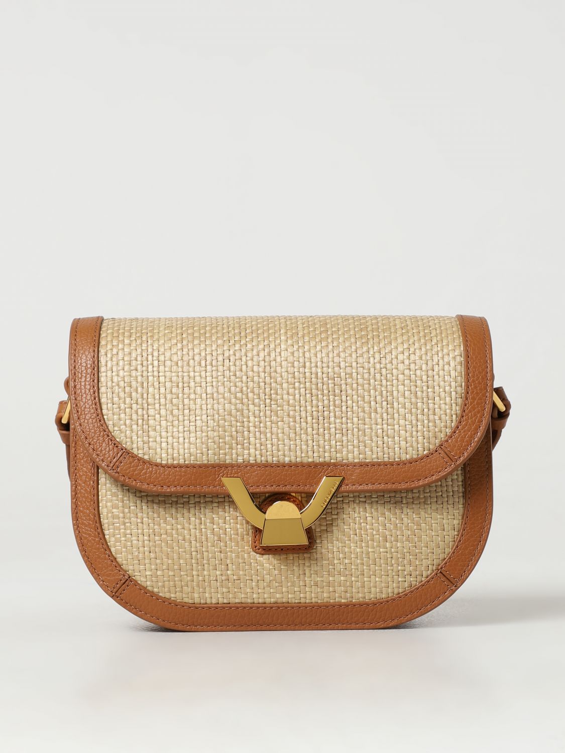 Coccinelle Crossbody Bags COCCINELLE Woman colour Natural