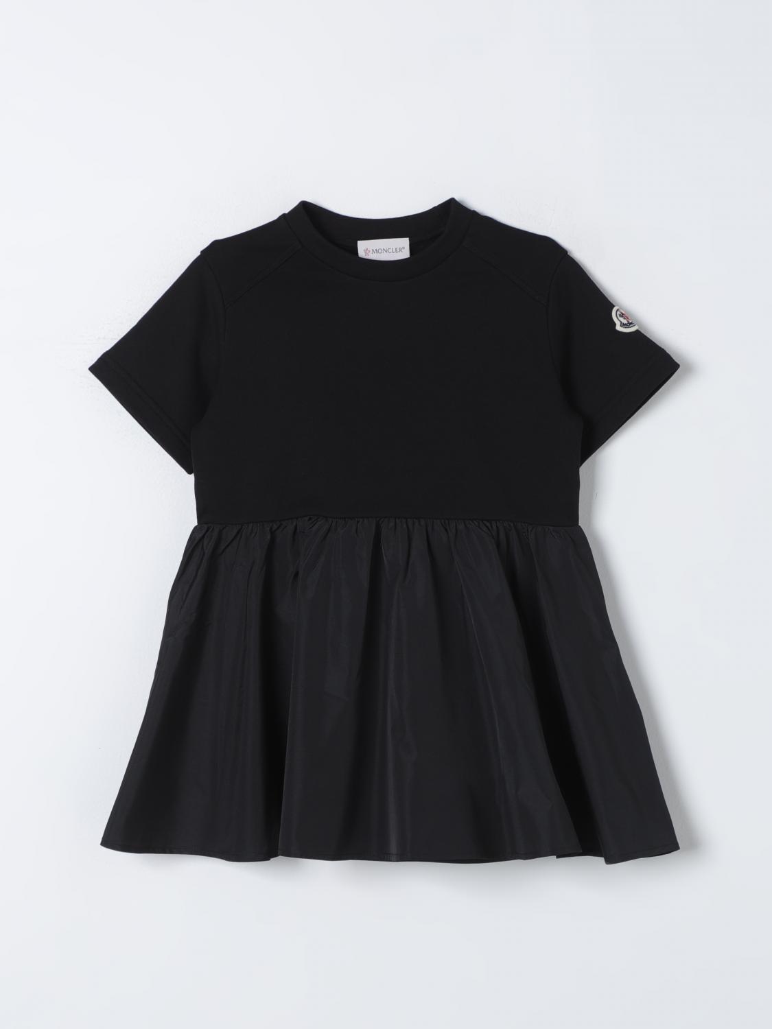 Moncler Dress MONCLER Kids colour Black