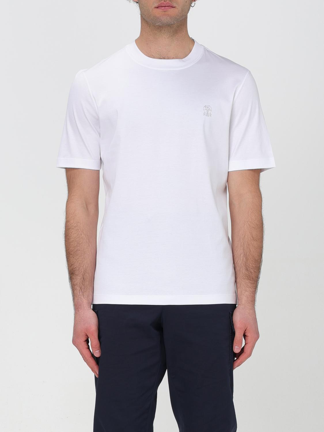 Brunello Cucinelli T-Shirt BRUNELLO CUCINELLI Men colour White