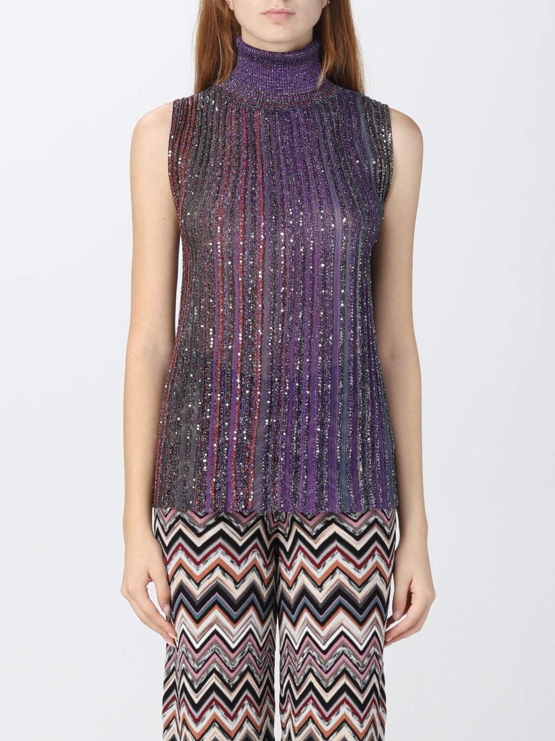 Missoni Top MISSONI Woman colour Multicolor