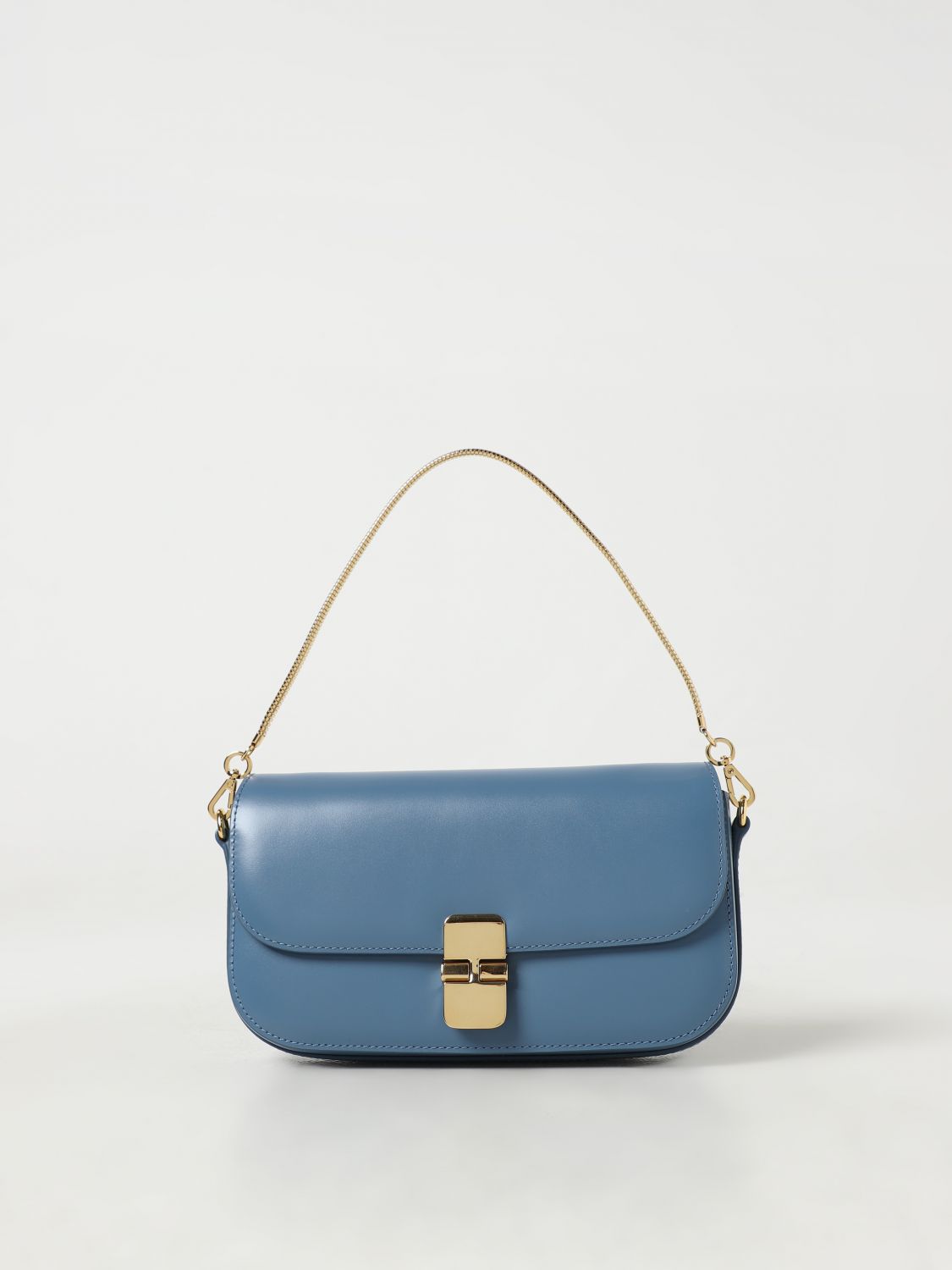 A.P.C. Shoulder Bag A.P.C. Woman colour Gnawed Blue