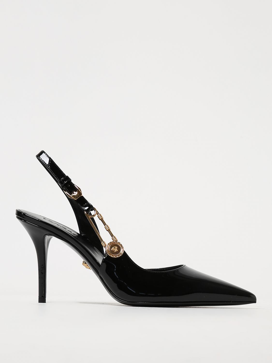 Versace High Heel Shoes VERSACE Woman colour Black