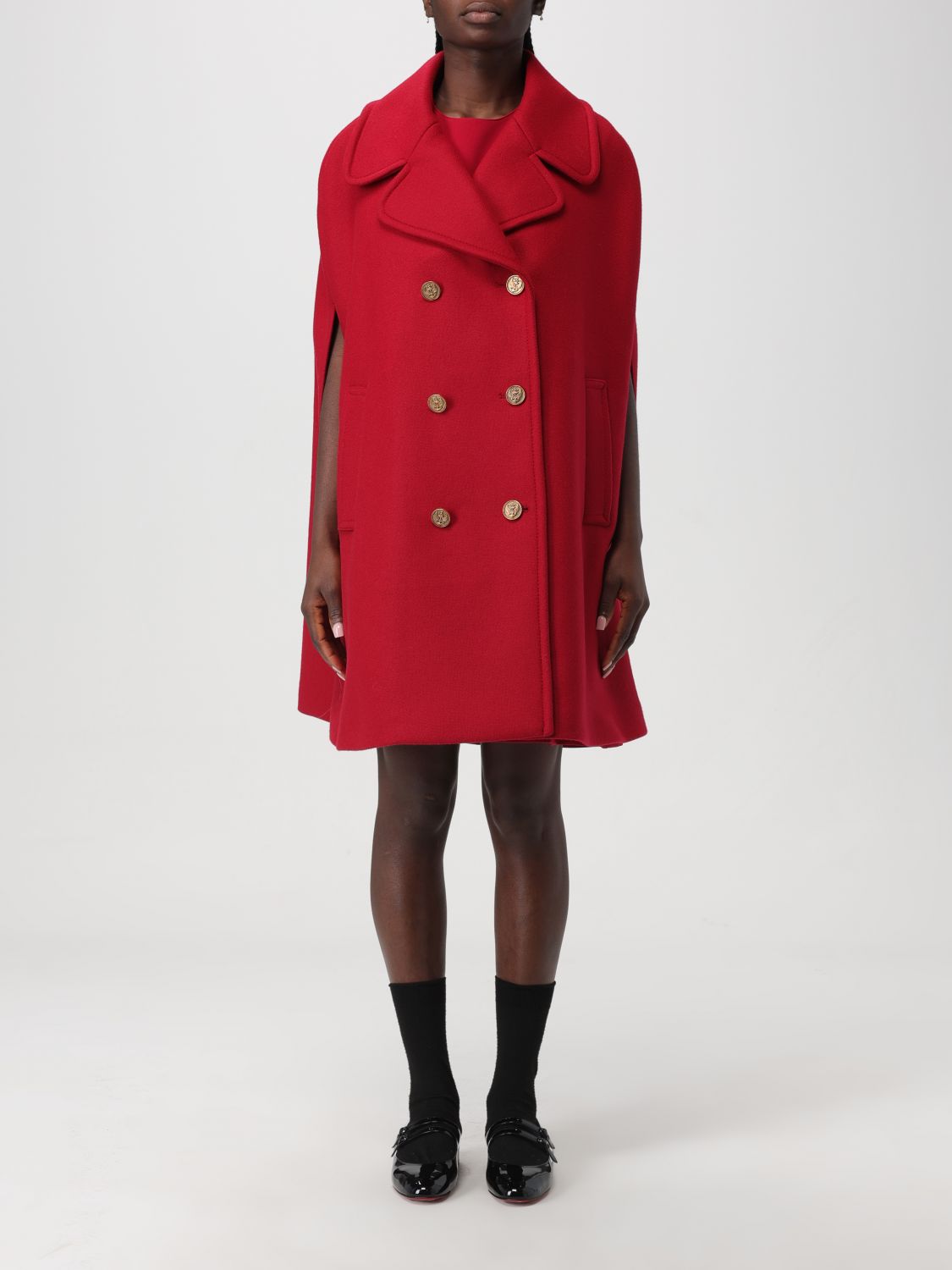 Red Valentino Cloak RED VALENTINO Woman colour Red