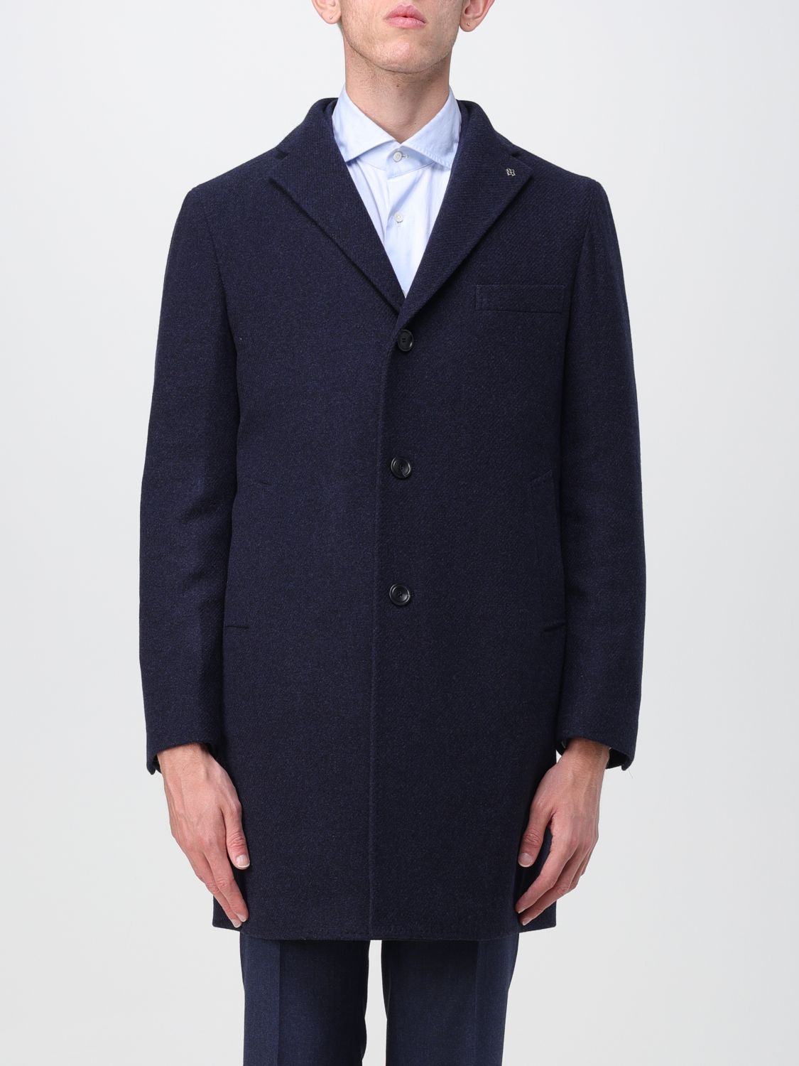 Tagliatore Coat TAGLIATORE Men colour Blue