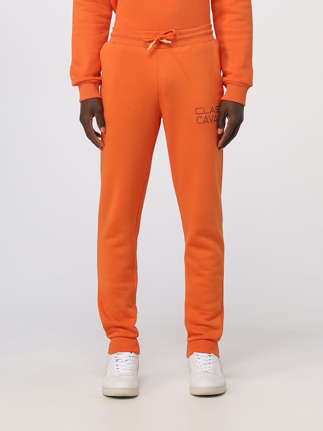 Class Roberto Cavalli Trousers CLASS ROBERTO CAVALLI Men colour Orange