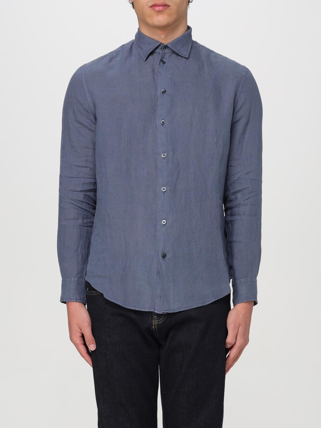 Emporio Armani Shirt EMPORIO ARMANI Men colour Blue