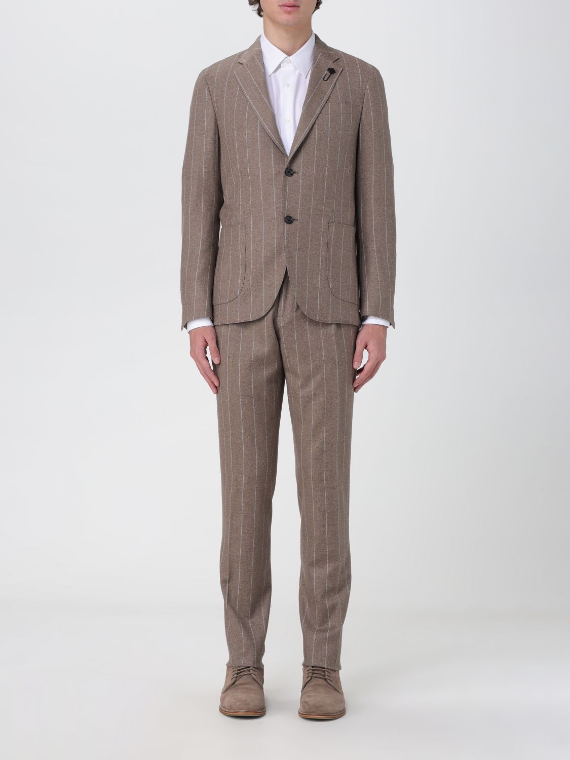 Lardini Suit LARDINI Men colour Brown