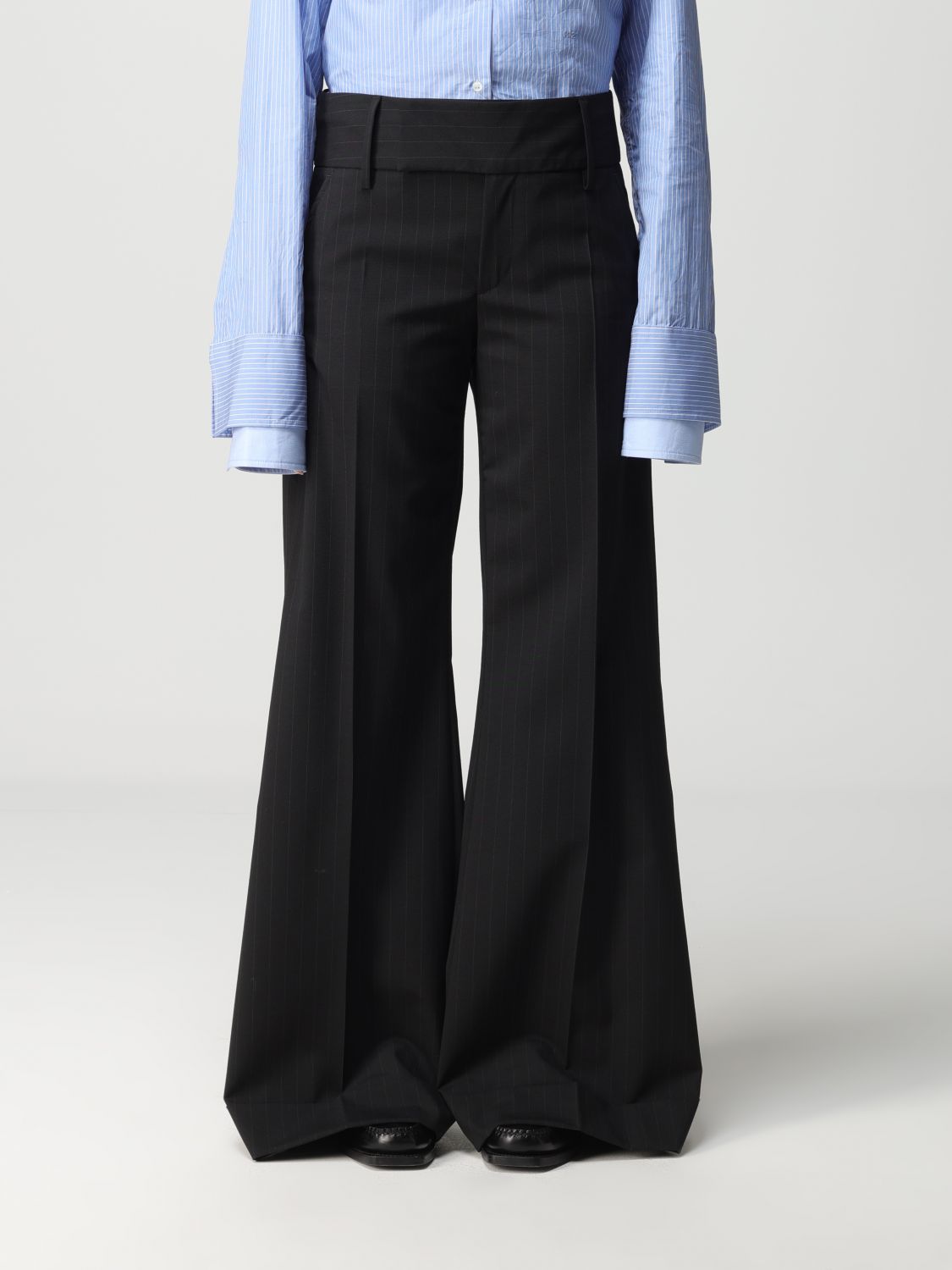 MM6 Maison Margiela Trousers MM6 MAISON MARGIELA Woman colour Black