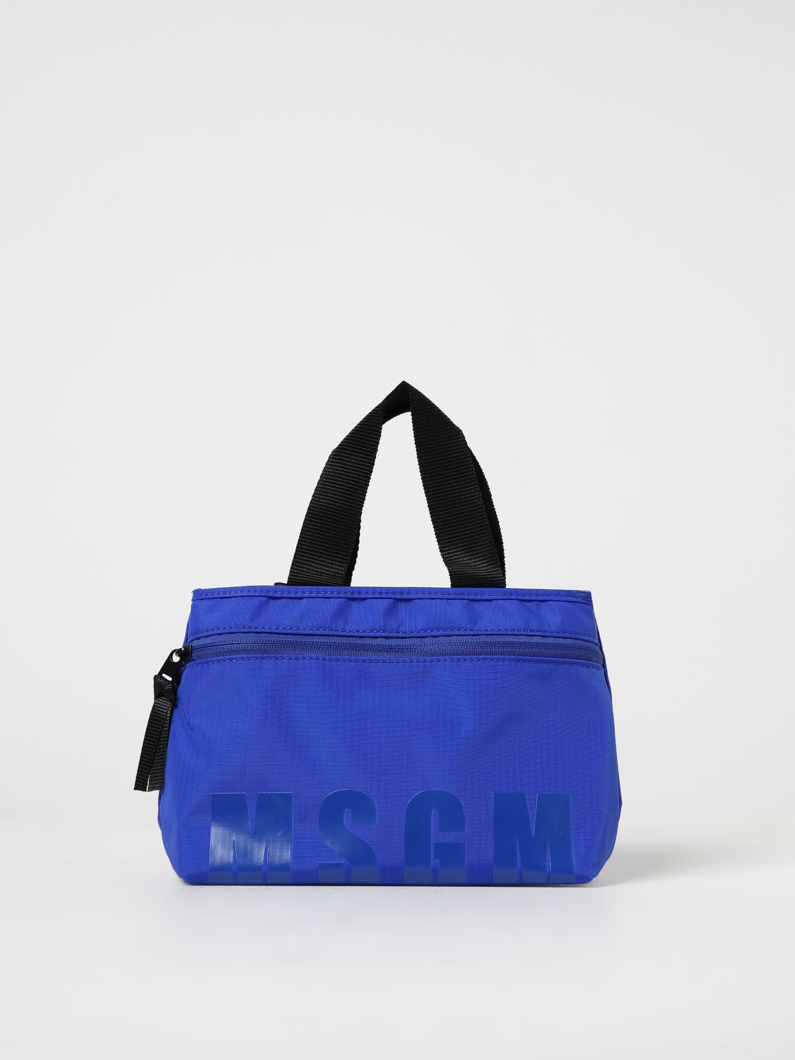 Msgm Tote Bags MSGM Woman colour Blue