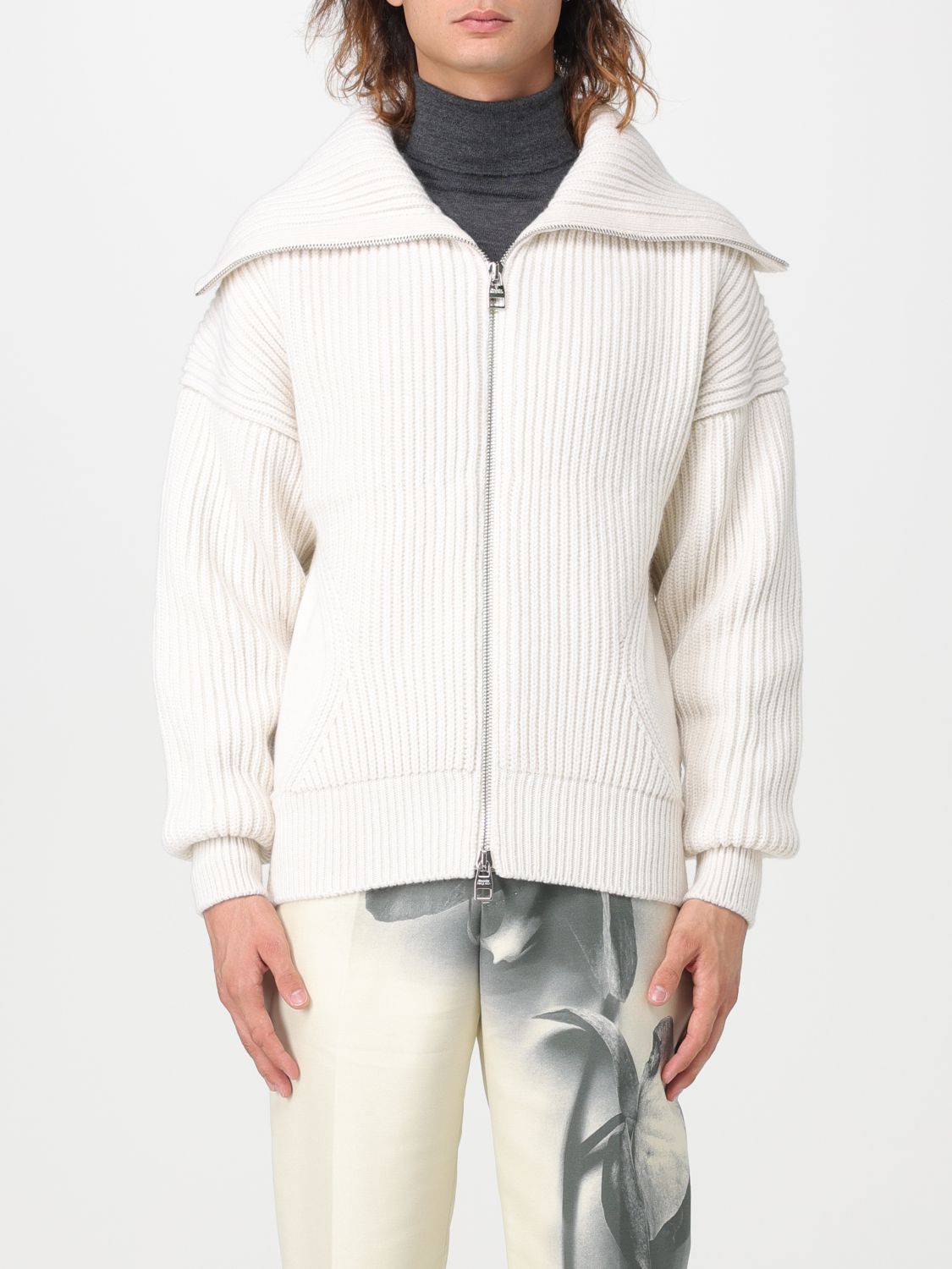 Alexander McQueen Cardigan ALEXANDER MCQUEEN Men colour Ivory