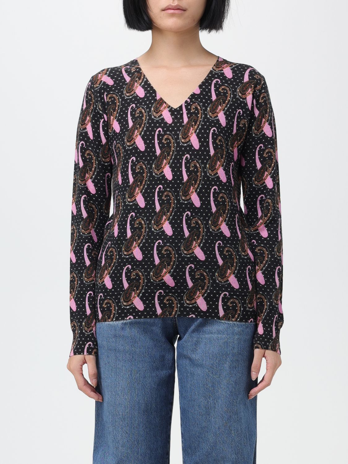 Etro Jumper ETRO Woman colour Black